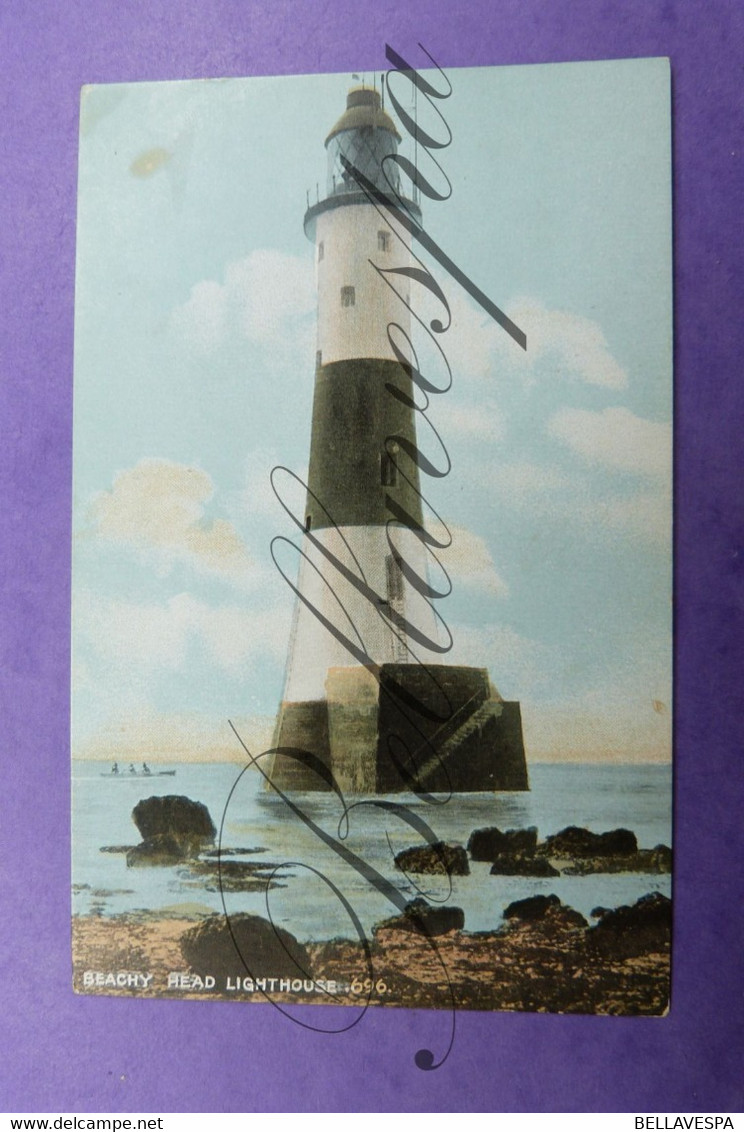 Beachy Head .Minot Ledge . Port-Said. Lighthouse- Le  Phare -Vuurtoren.3 X Cpa - Lighthouses