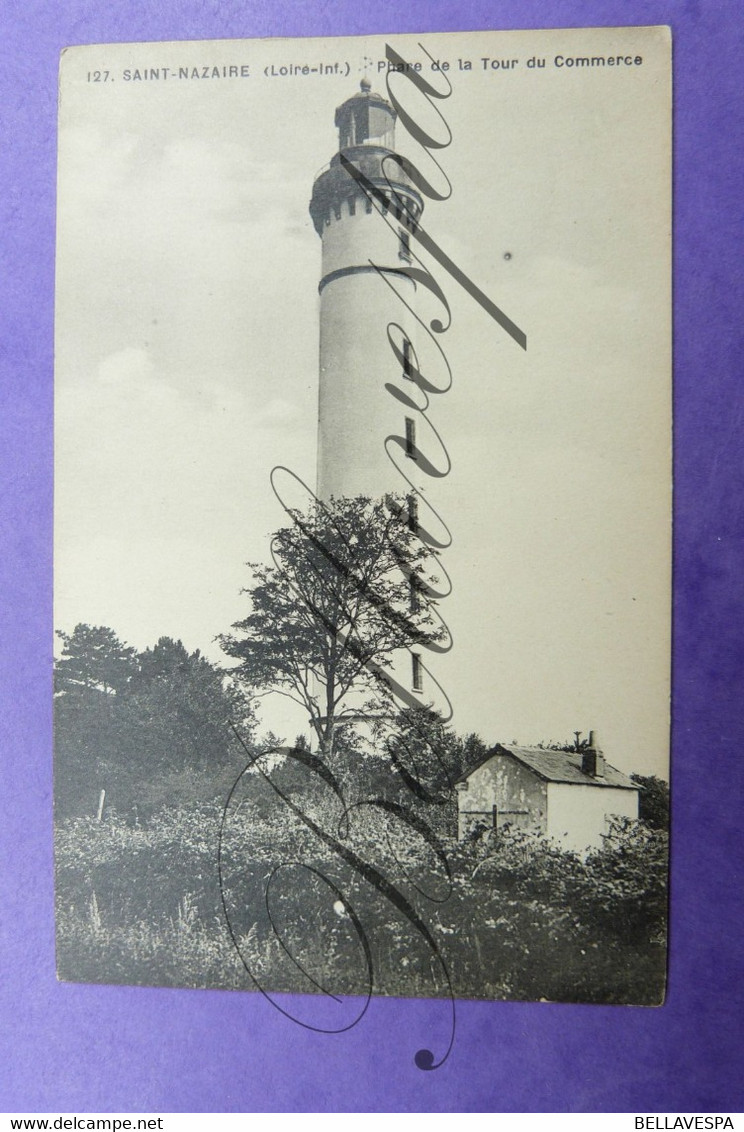 Saint Nazaire-Dukerque-Casablanca Lanterna Lighthouse- Le  Phare -Vuurtoren.Leuhtturm X 3 Cpa - Faros