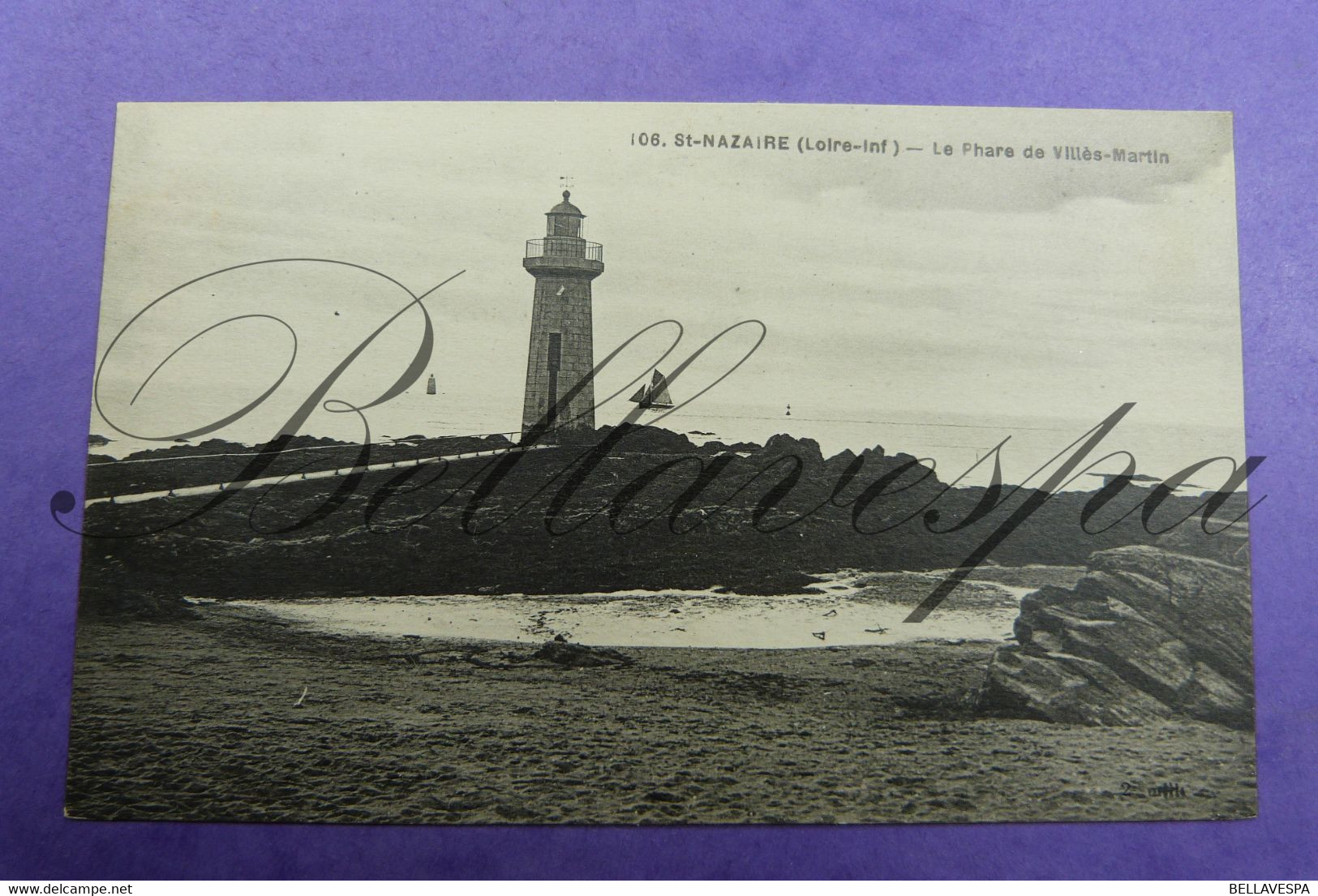 Ploumanach,St -Nazaire, Coutainville.   Lanterna Lighthouse- Le  Phare -Vuurtoren.Leuhtturm X 3 Cpa - Faros