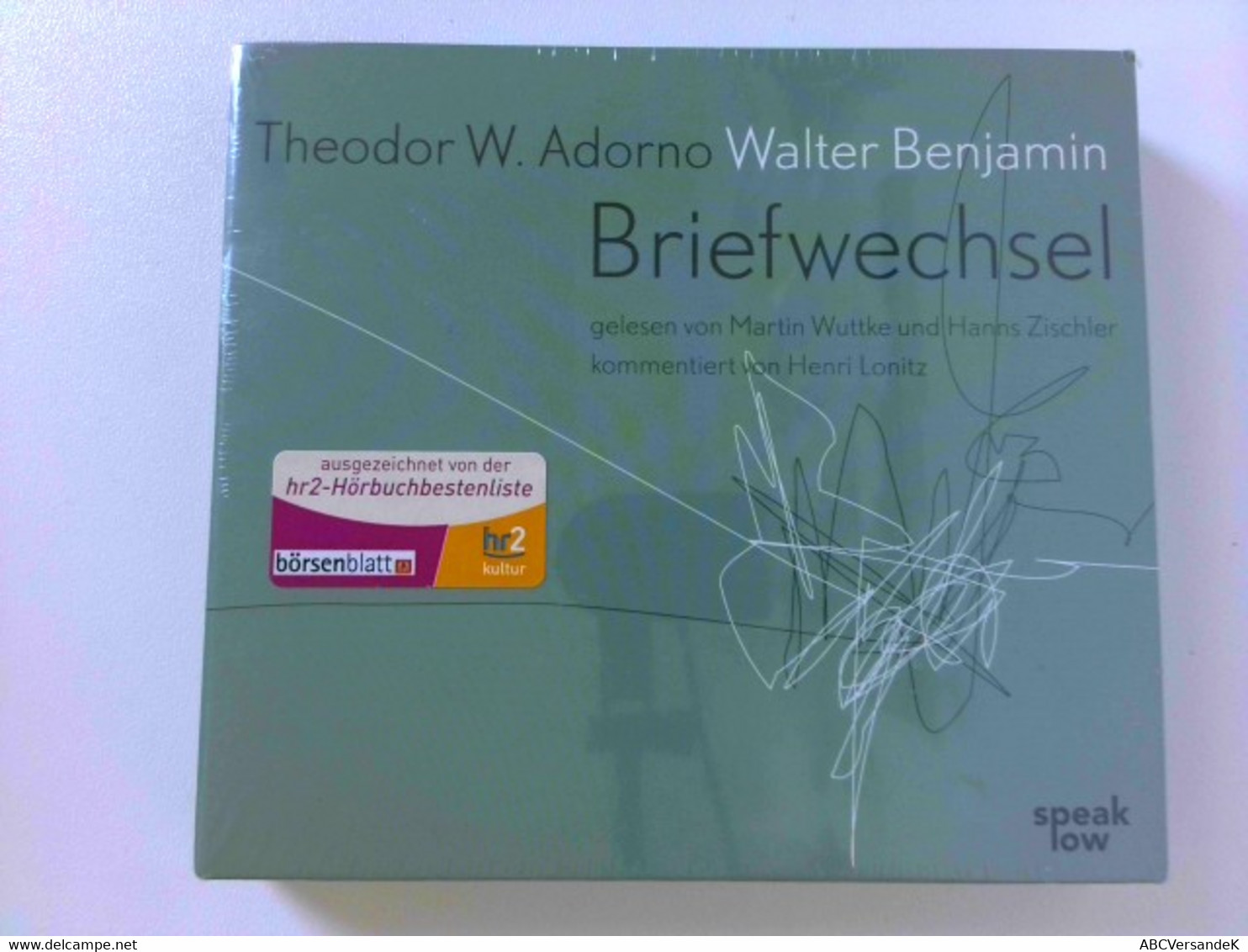 Theodor W. Adorno - Walter Benjamin Briefwechsel: Autorisierte Lesefassung - CD