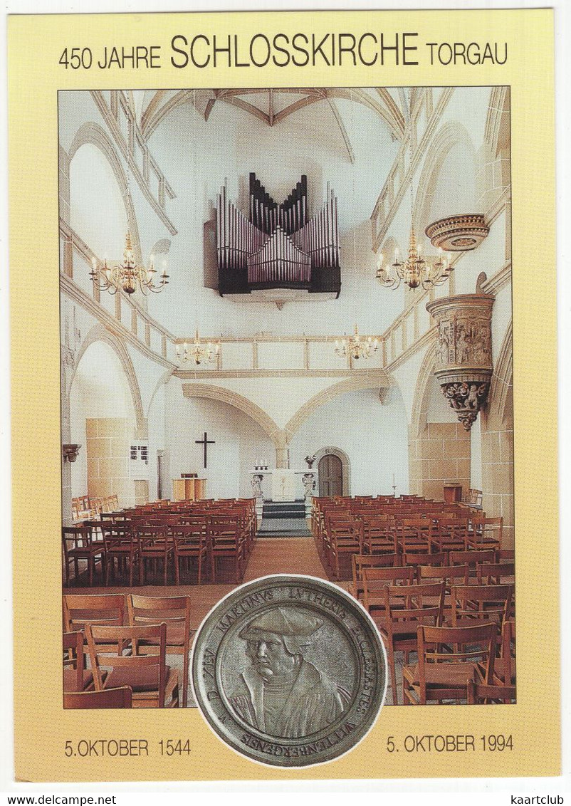 Torgau - 450 Jahre Schlosskirche - (D.) - ORGUE/ORGAN/ORGEL - Torgau