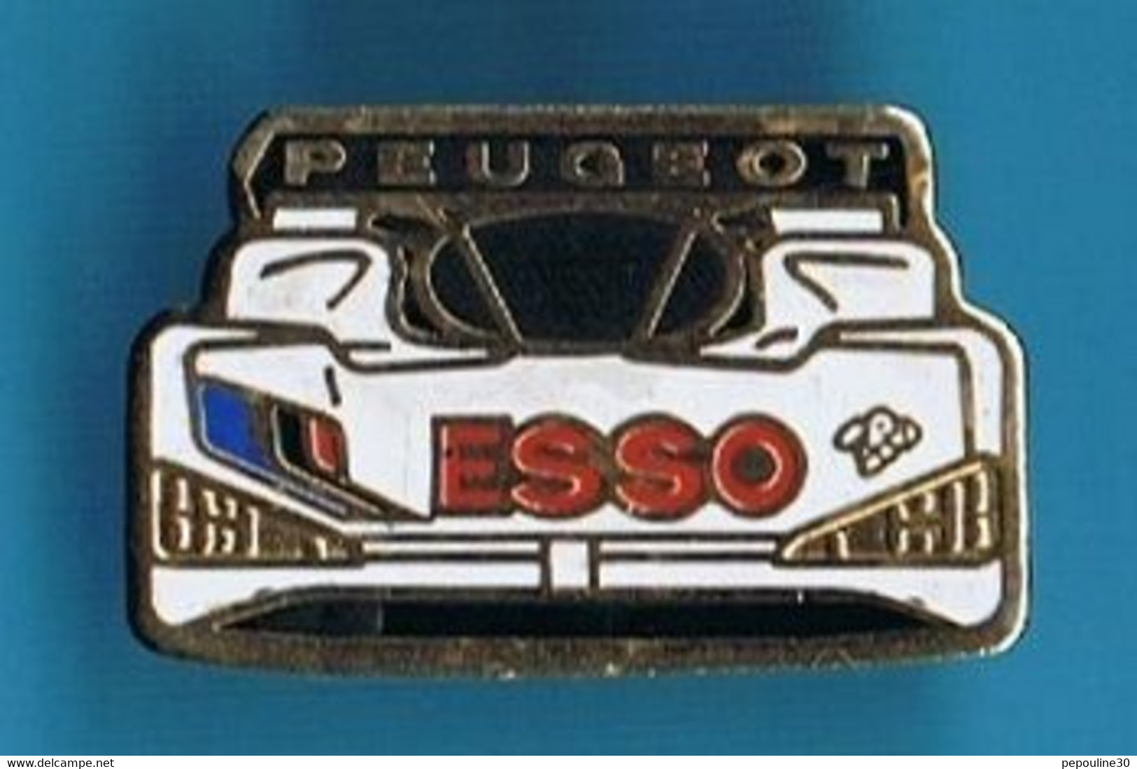 PIN'S //  ** PEUGEOT 905 EV1 / ESSO ** - Peugeot