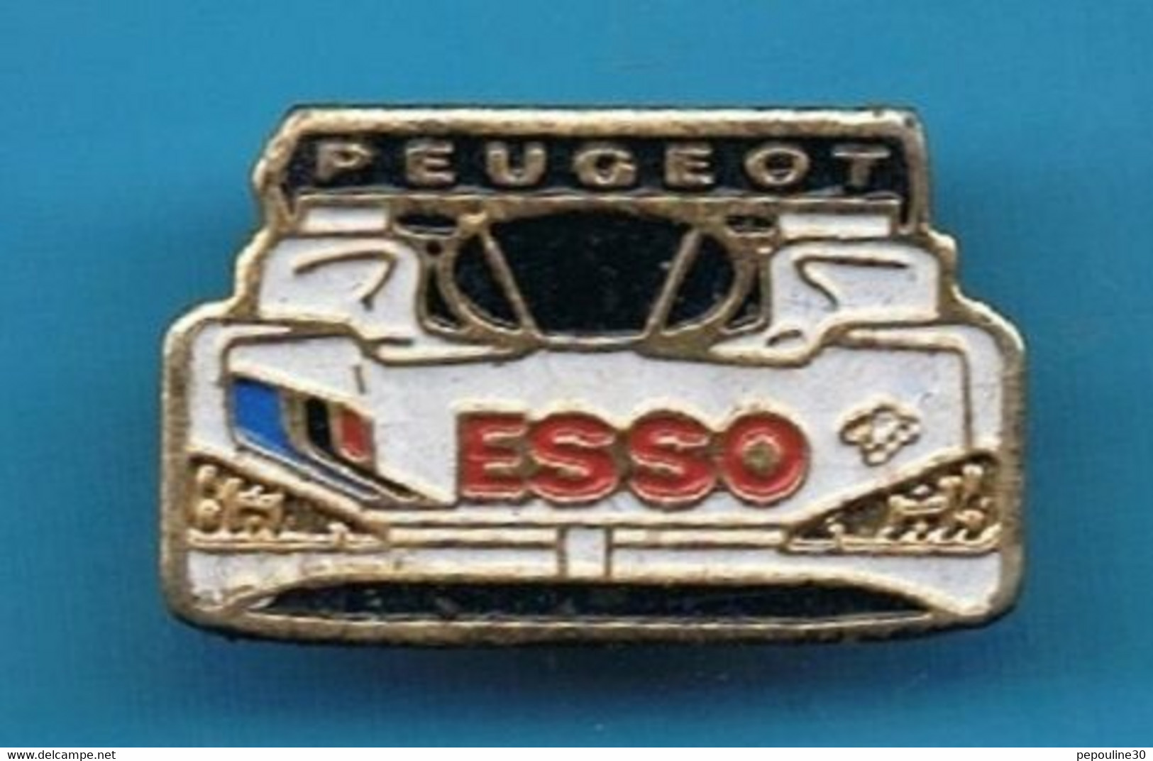 PIN'S //  ** PEUGEOT 905 EV10 / ESSO ** - Peugeot