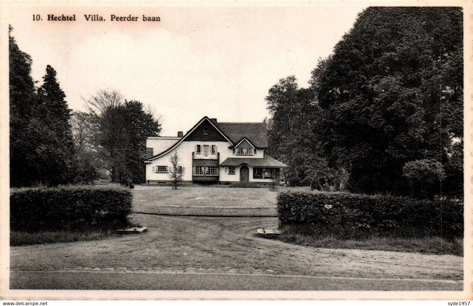 HECHTEL - Villa, Peerder Baan - Uitg. Louis Agten - Bleyen N°10 - Hechtel-Eksel