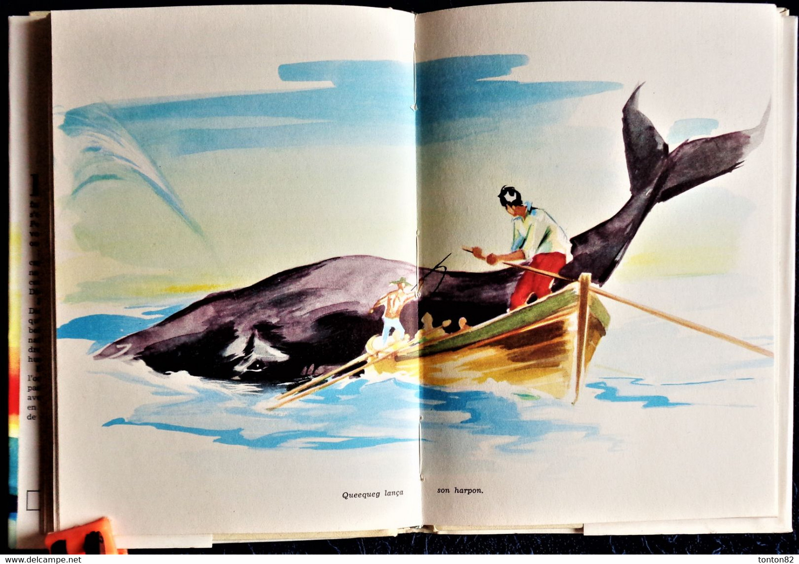 Herman Melville - Moby Dick - Idéal Bibliothèque  / Hachette - ( 1958 ) . - Ideal Bibliotheque