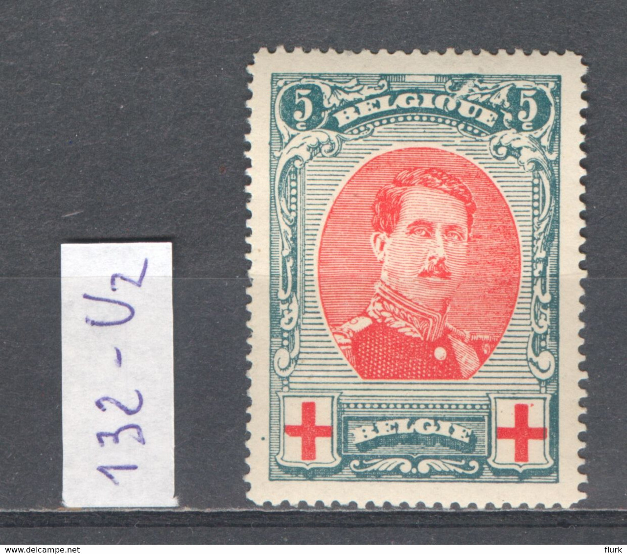 België Nr 132-V2 X Cote €27,50 Perfect - 1901-1930