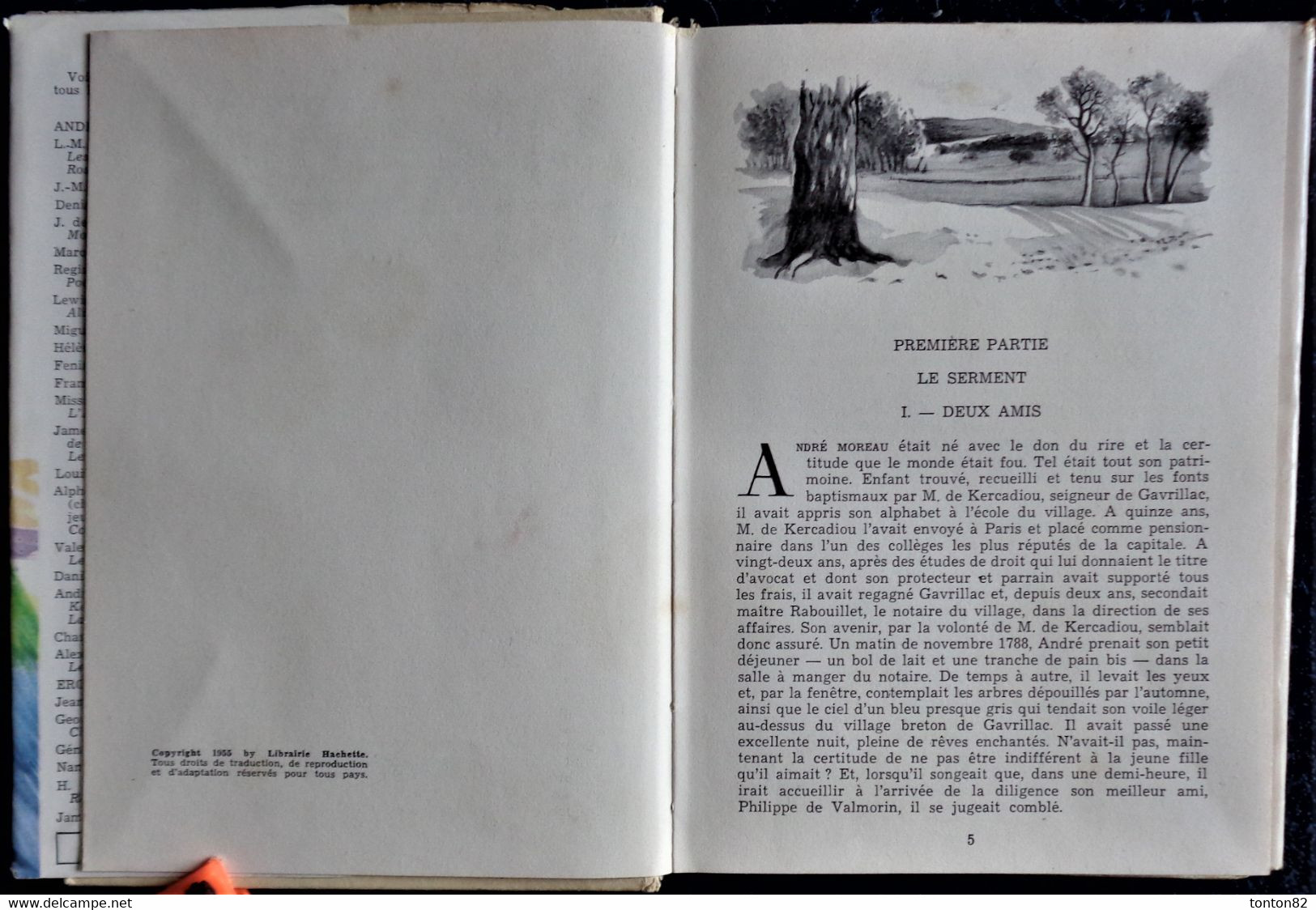 Rafael Sabatini - SCARAMOUCHE - Idéal Bibliothèque  N° 93 - ( 1955 ) . - Ideal Bibliotheque