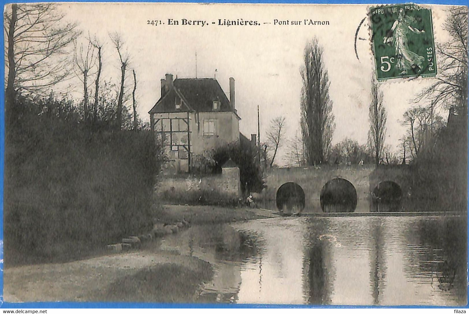 18 - Cher - Lignieres - Pont Sur L'Arnon (N9411) - Sonstige & Ohne Zuordnung