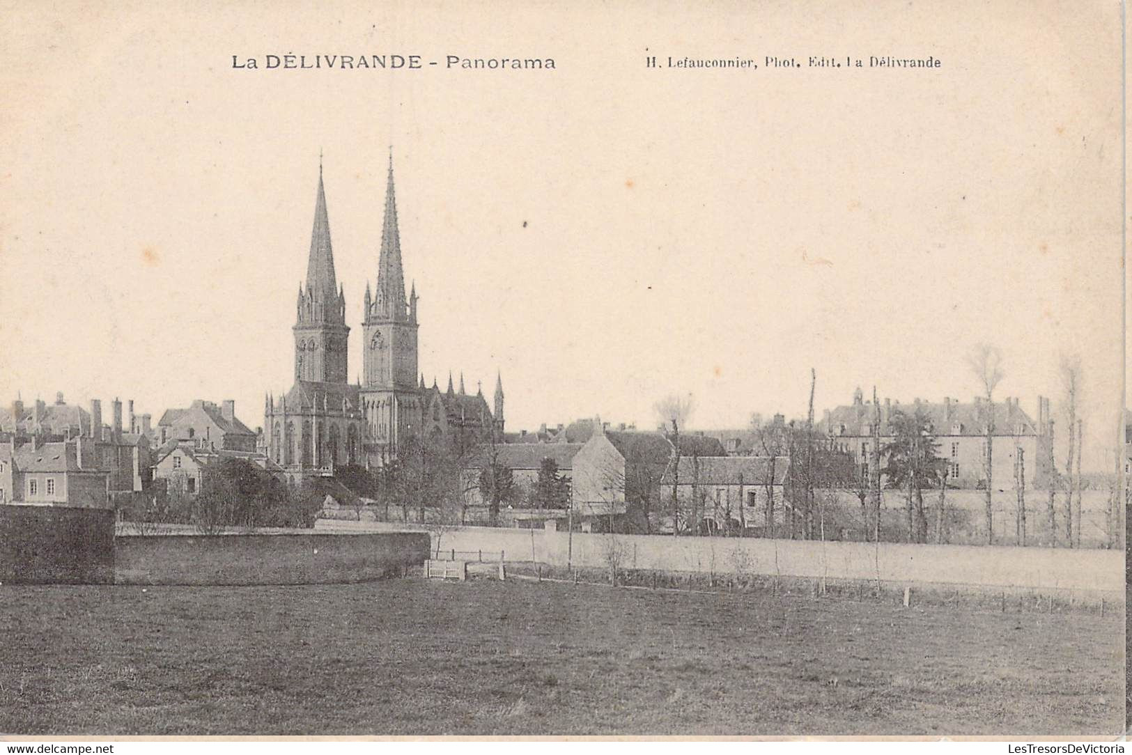 CPA - 14 - LA DELIVRANDE - Panorama - EDIT H LEFAUCONNIER - LA DELIVRANDE - La Delivrande