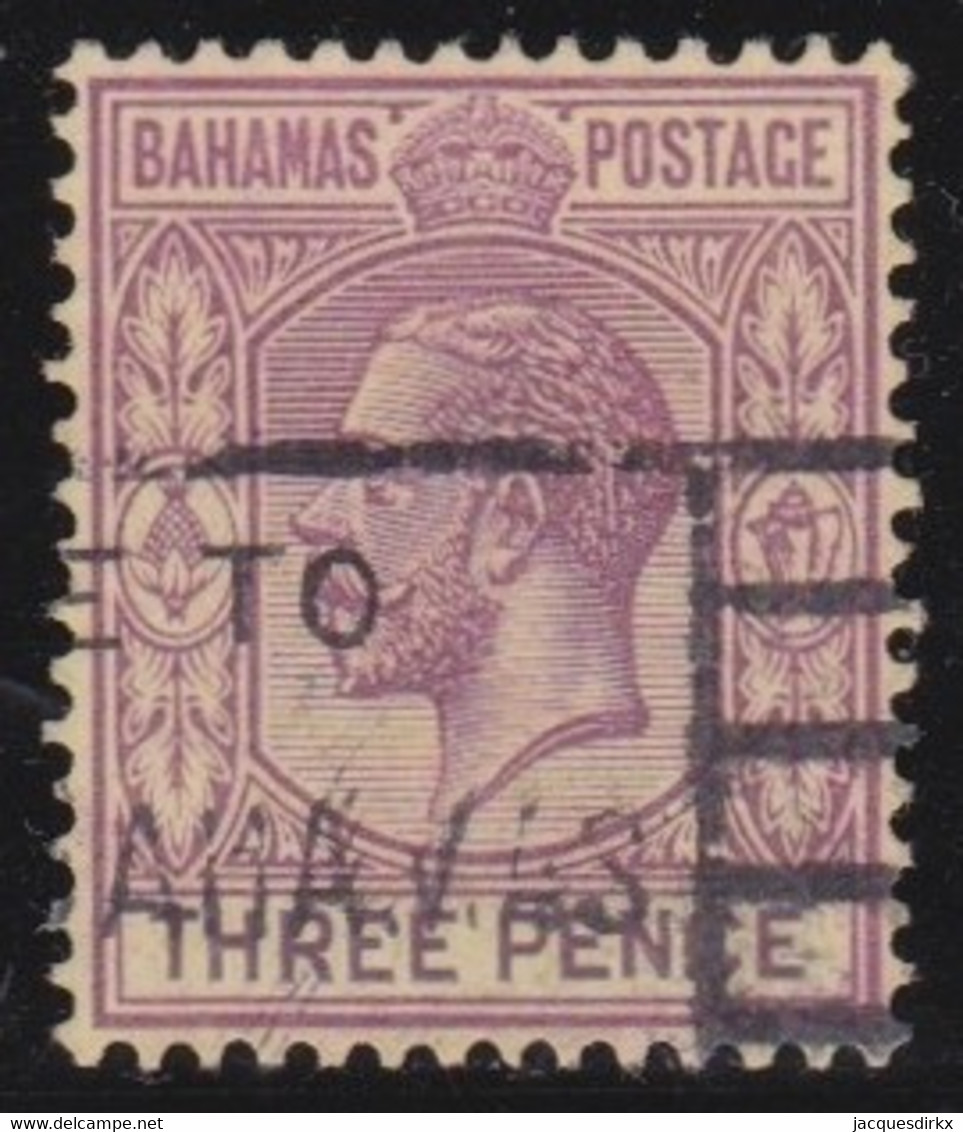 Bahamas     .   SG  .    120     .     O    .     Cancelled - 1859-1963 Kolonie Van De Kroon