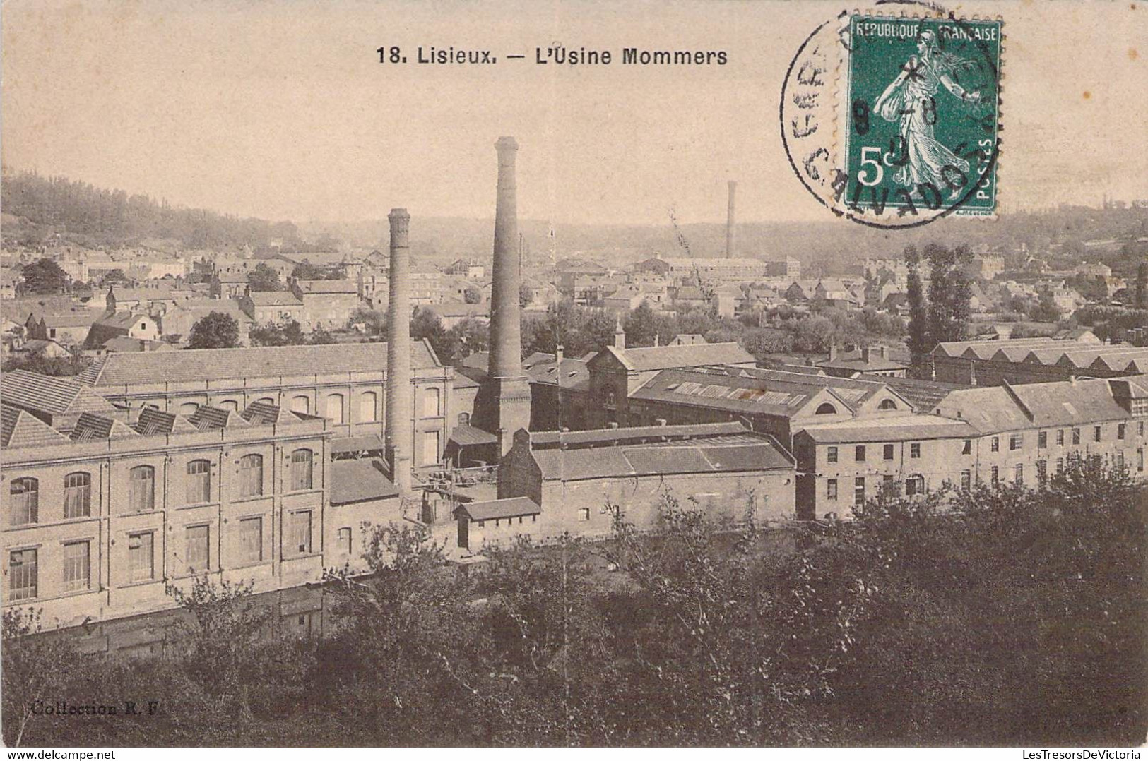 CPA - 14 - LISIEUX - L'usine Mommers - Lisieux