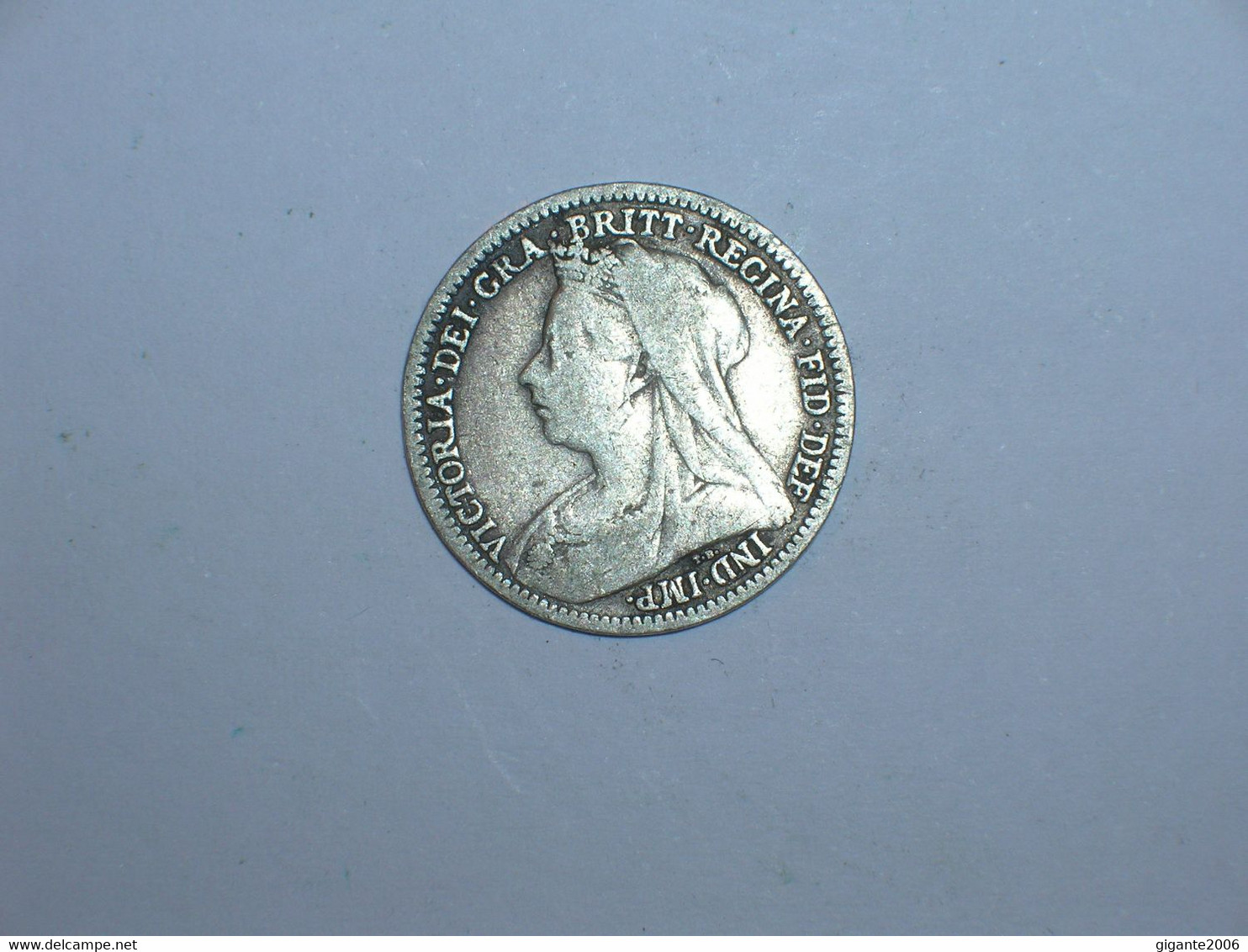 Gran Bretaña.3 Peniques 1900  (11265) - F. 3 Pence