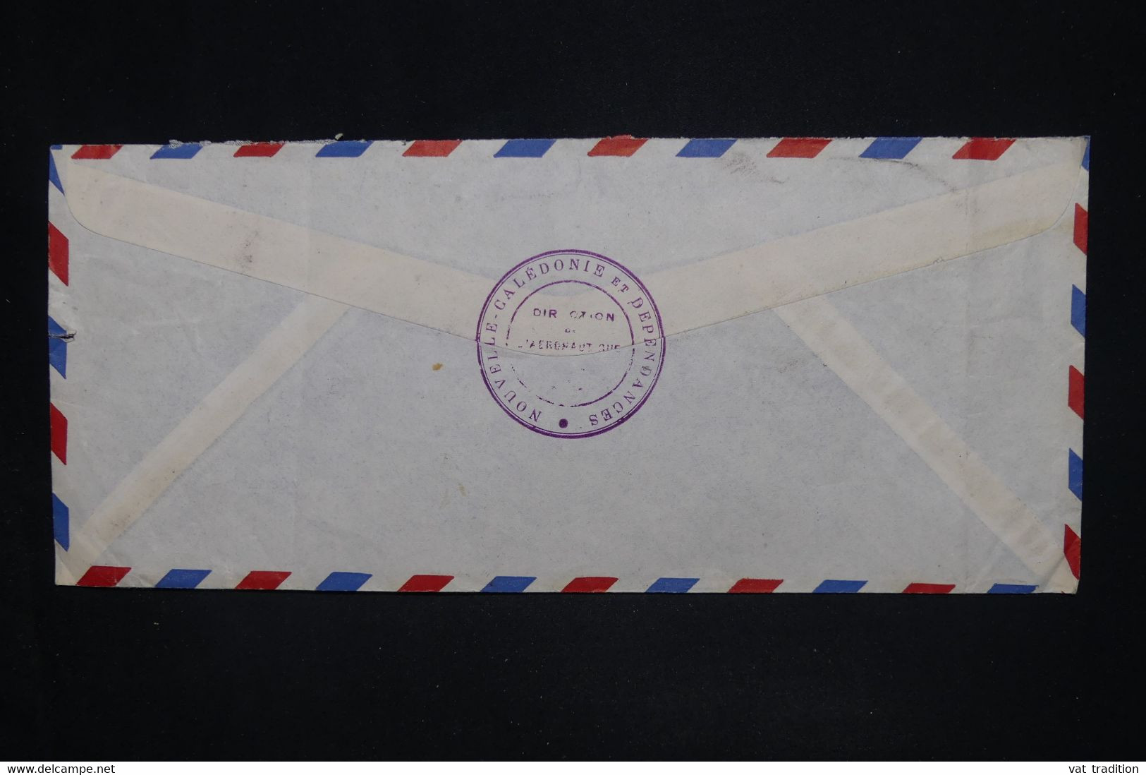 NOUVELLE CALÉDONIE - Enveloppe De La Direction De L' Aéronautique Civile De Nouméa Pour Paris En 1947  - L 128029 - Covers & Documents