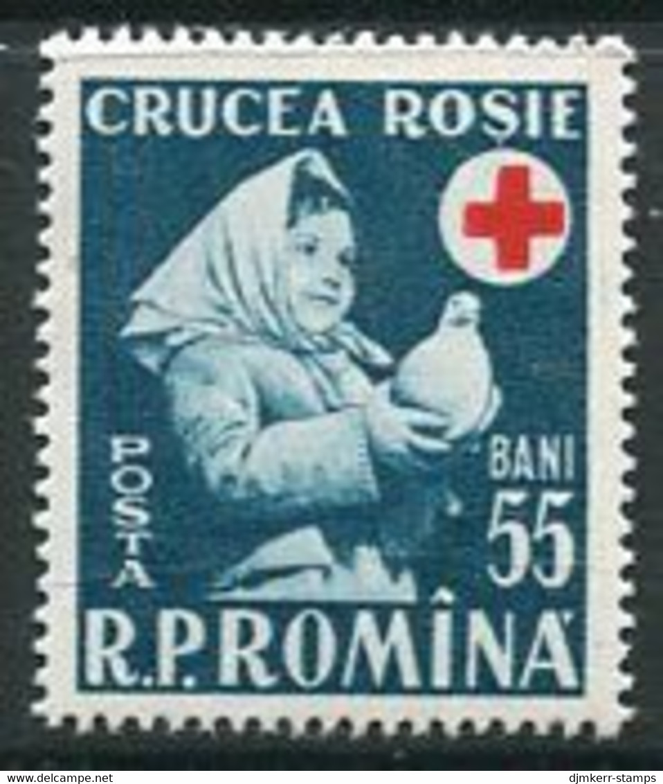 ROMANIA 1957 Red Cross MNH / **.  Michel 1665 - Unused Stamps