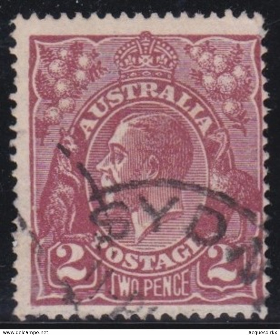 Australia   .    SG    .   98     .    O      .    Cancelled - Oblitérés