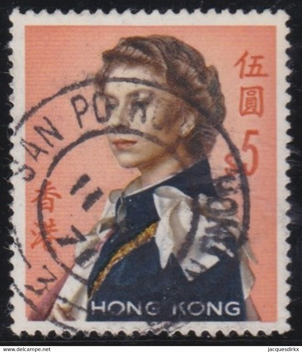 Hong Kong      .    SG    .      208c       .    O      .     Cancelled - Gebruikt