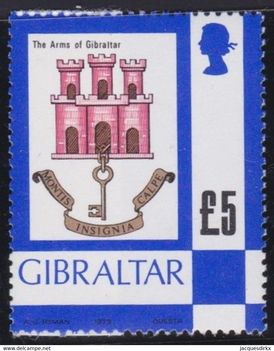 Gibraltar       .    SG    .      389a       .    **     .     MNH - Gibraltar