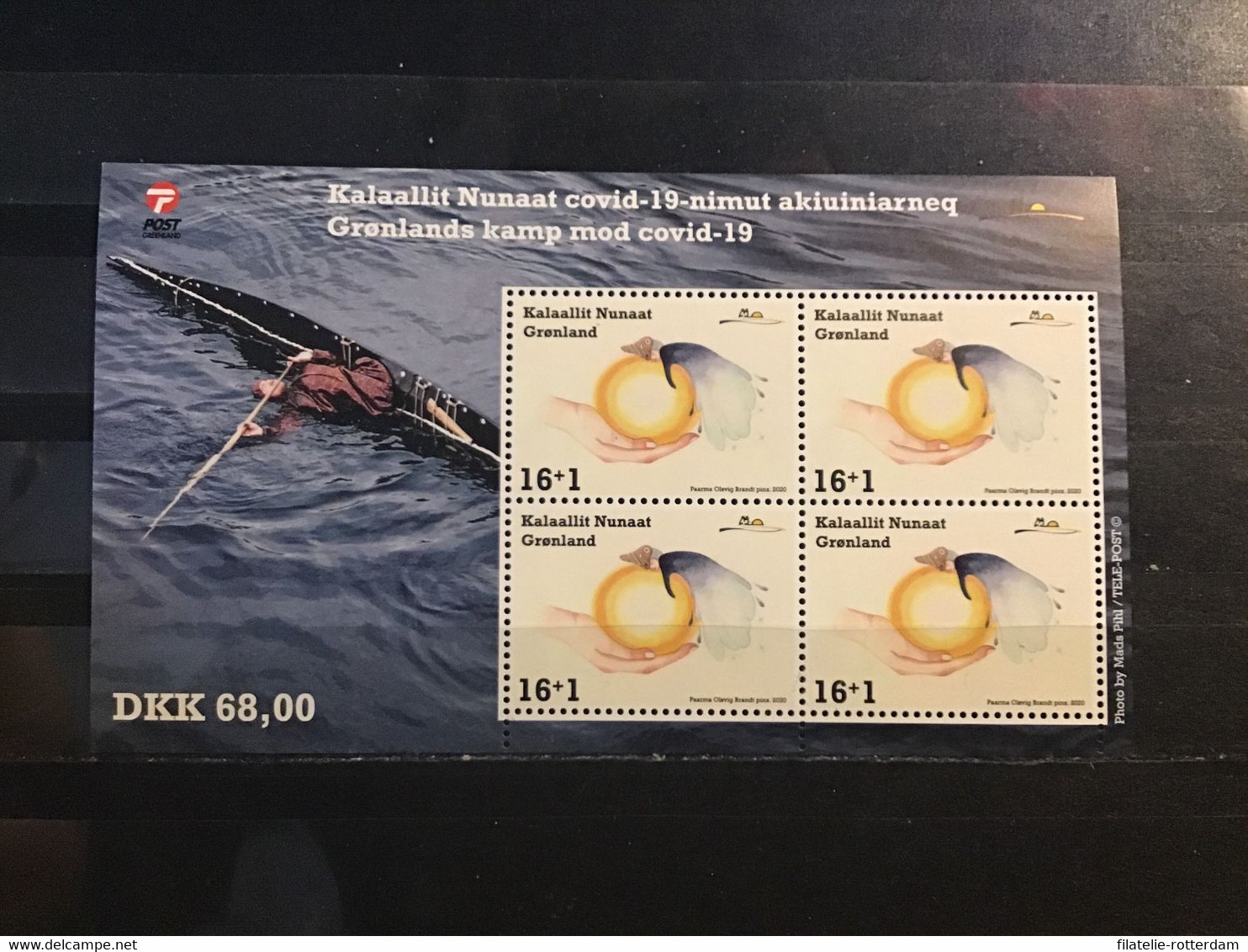 Groenland / Greenland - Postfris / MNH - Sheet Covid-19 / Corona 2020 - Unused Stamps