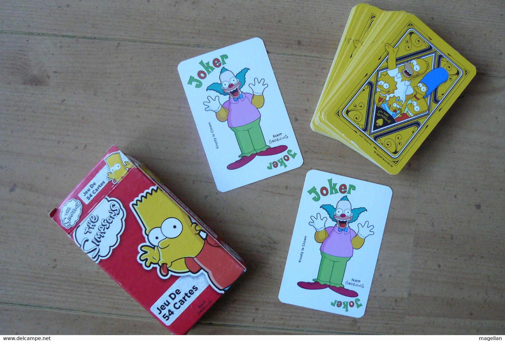 Jeu De 54 Cartes - Les Simpsons - Personnages De Dessin Animé - 54 Cards