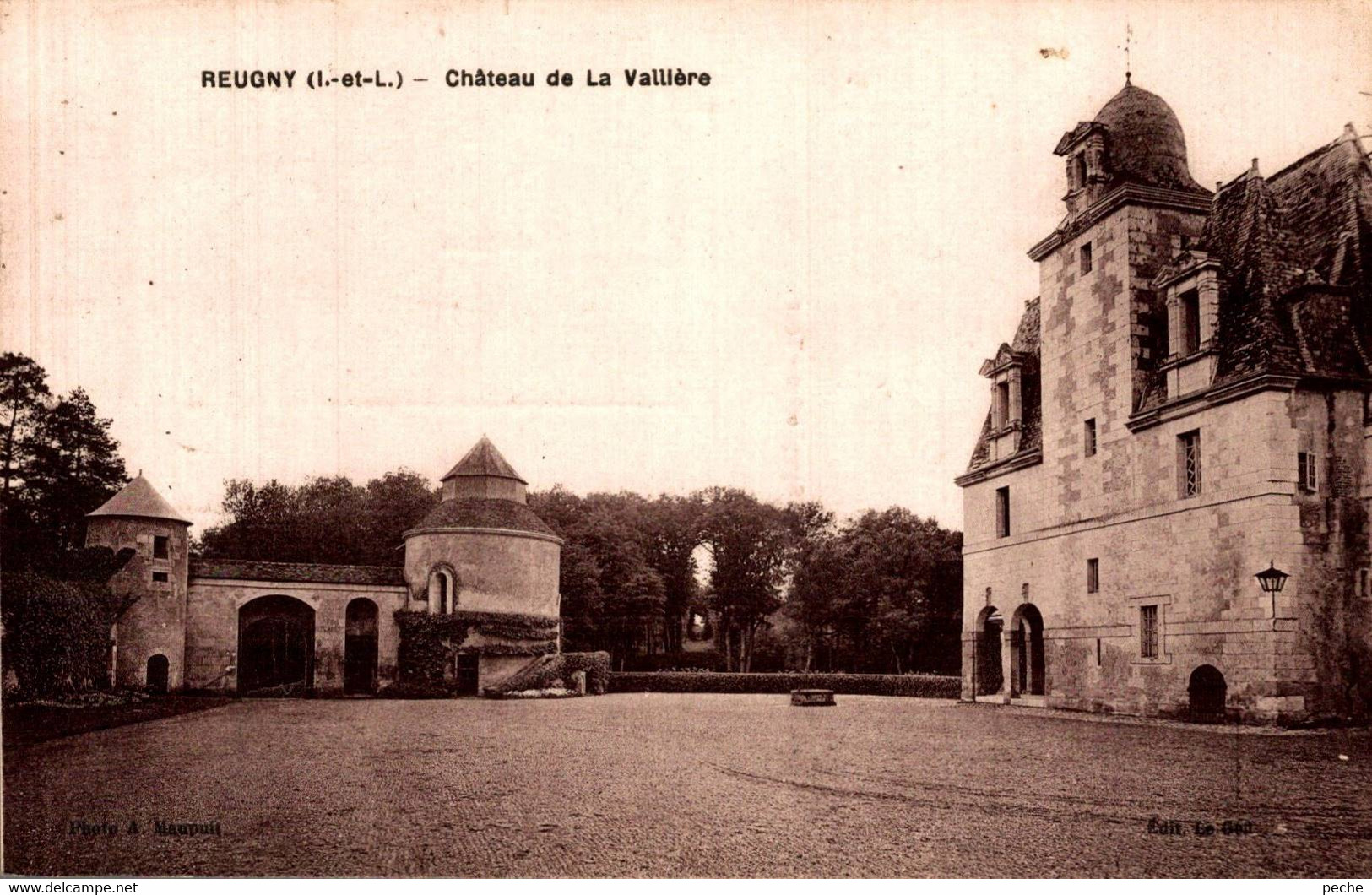 N°94966 -cpa Reugny -château De La Vallière- - Reugny