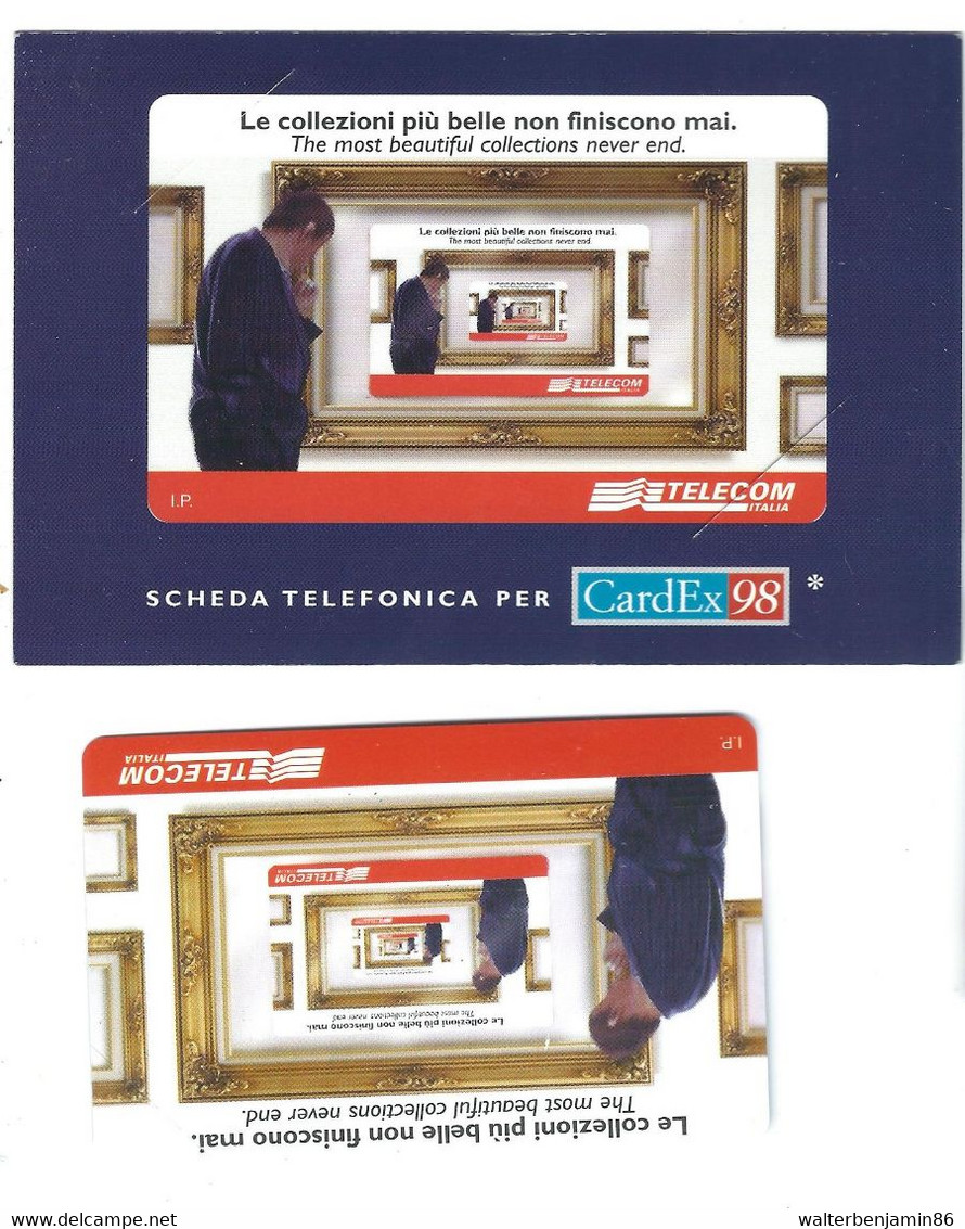 G 915 C&C 2996 SCHEDA TELEFONICA NUOVA MANGNETIZZATA IN FOLDER CARDEX 98 - Autres & Non Classés