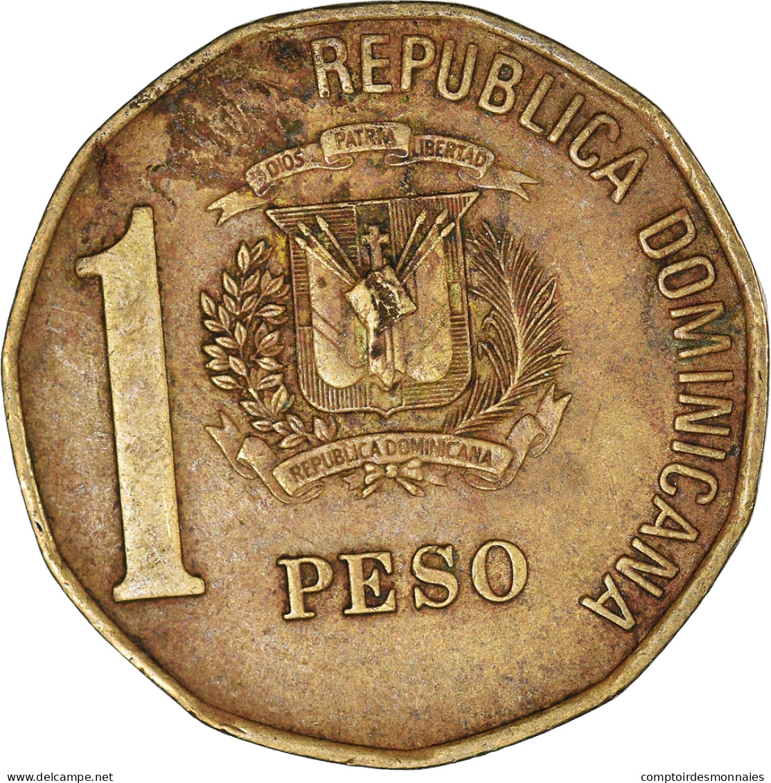 Monnaie, République Dominicaine, Peso, 2000 - Dominikanische Rep.