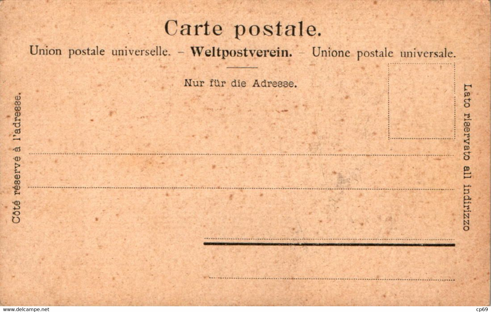 Cpa Couleur Les Costumes Suisses Costume Basel - Bâle N°11 Cpa Couleur Dos Non Divisé En TB.Etat - Bâle