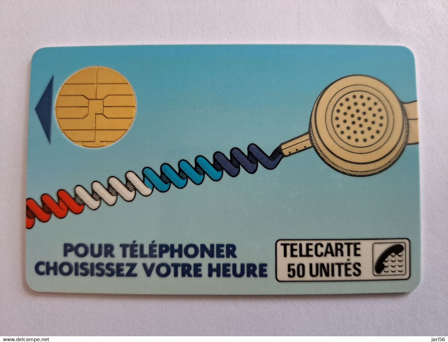 FRANCE/FRANKRIJK   TELECARTE 50  UNITS   CORDON/  BULL CHIP  ** 10532** - Nachladekarten (Handy/SIM)