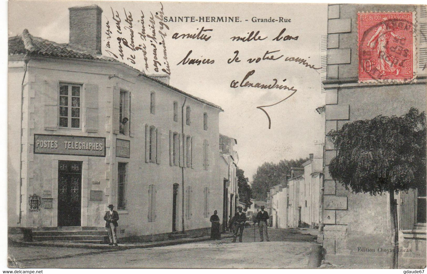 SAINTE HERMINE (85) - GRANDE RUE - Sainte Hermine