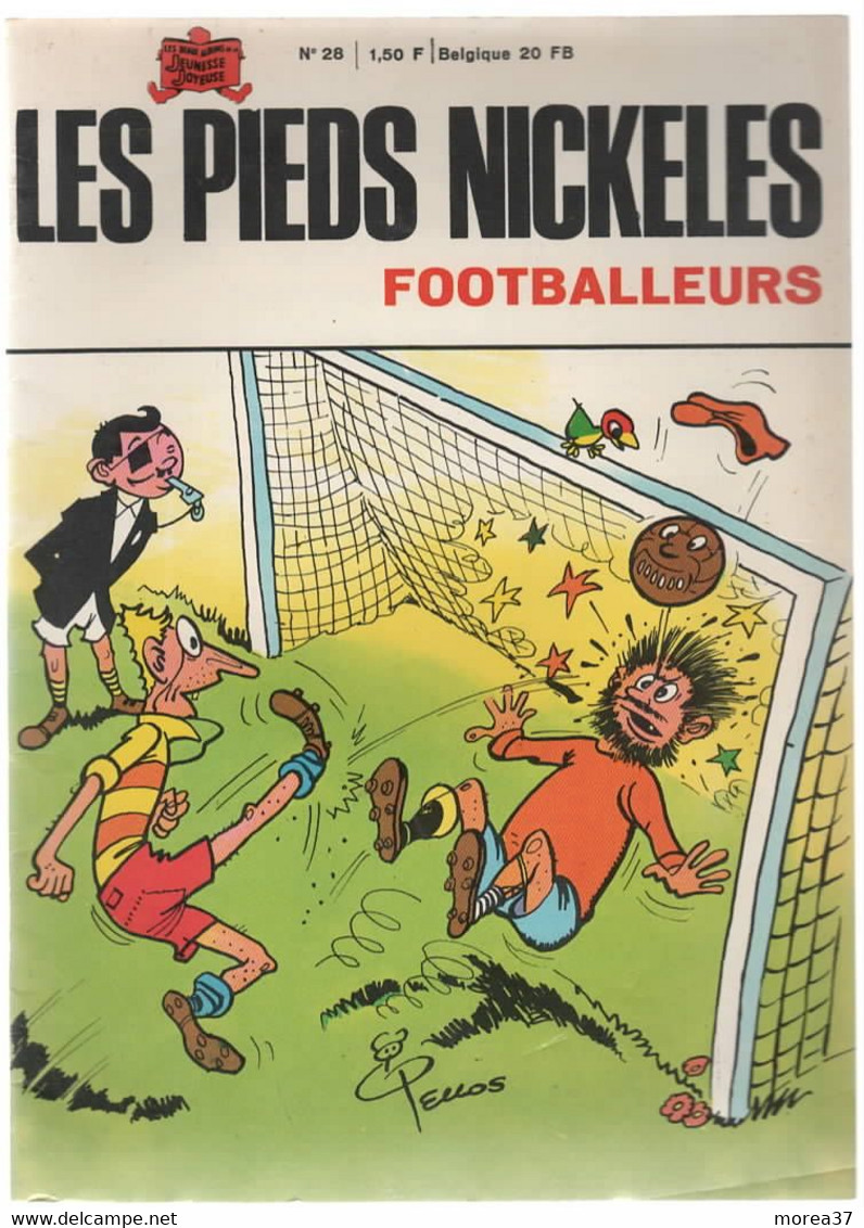 LES PIEDS NICKELES  Footballeurs   N°28  De PELLOS - Pieds Nickelés, Les