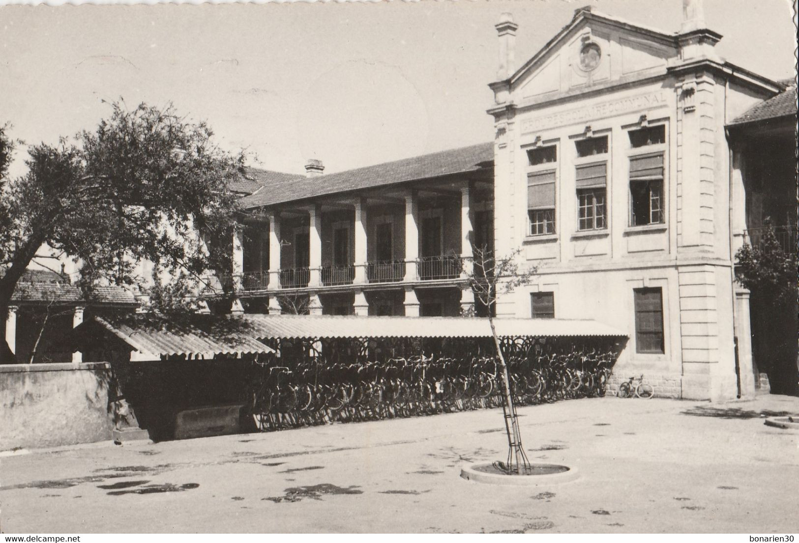 CPSM 84  MONTEUX  GROUPE SCOLAIRE PARC A VELOS - Monteux