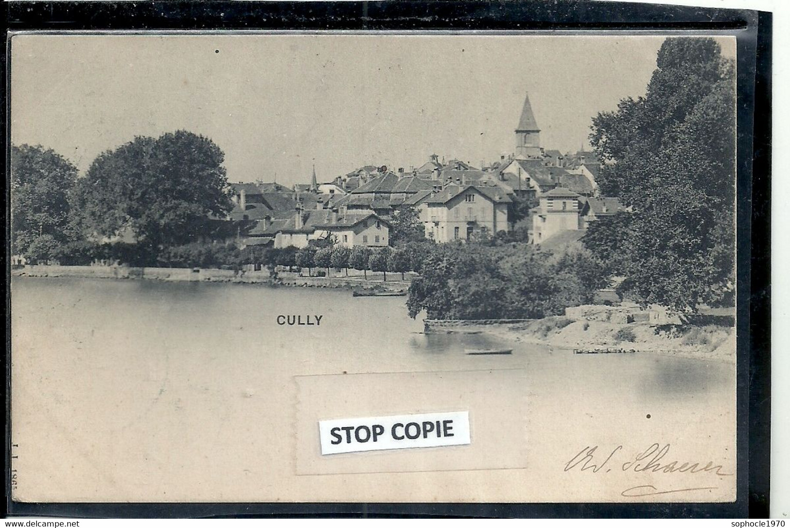 08-2022 - HAR300 - SUISSE - Précurseur - VAUD - CULLY - Cully