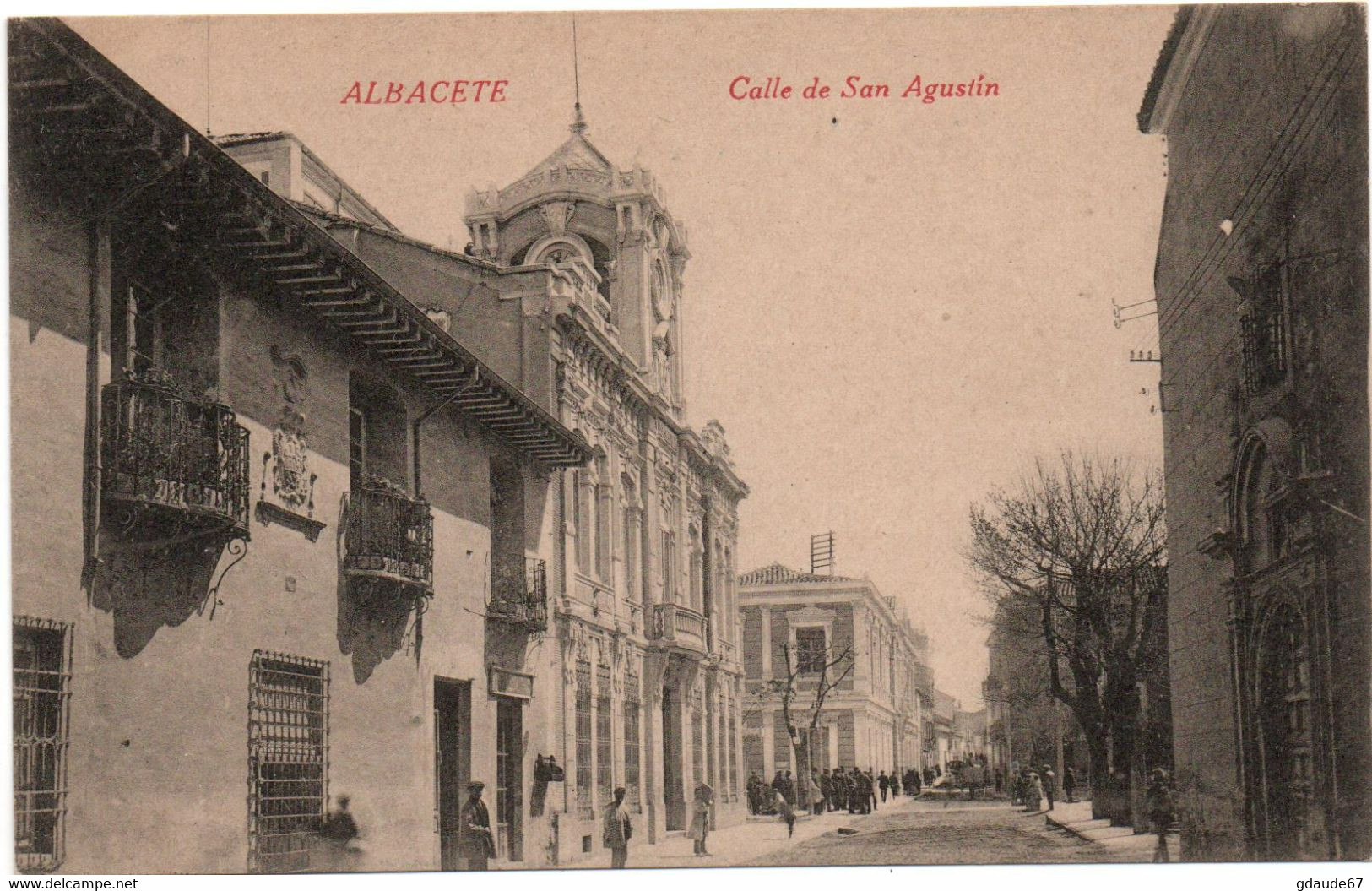 ALBACETE - CALLE DE SAN AGUSTN - Albacete