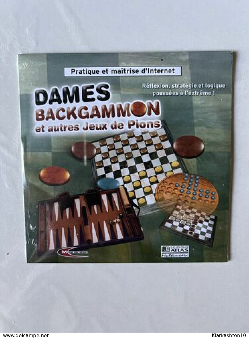 Dames Backgammon CD-ROM PC NEUF SOUS BLISTER - Altri & Non Classificati