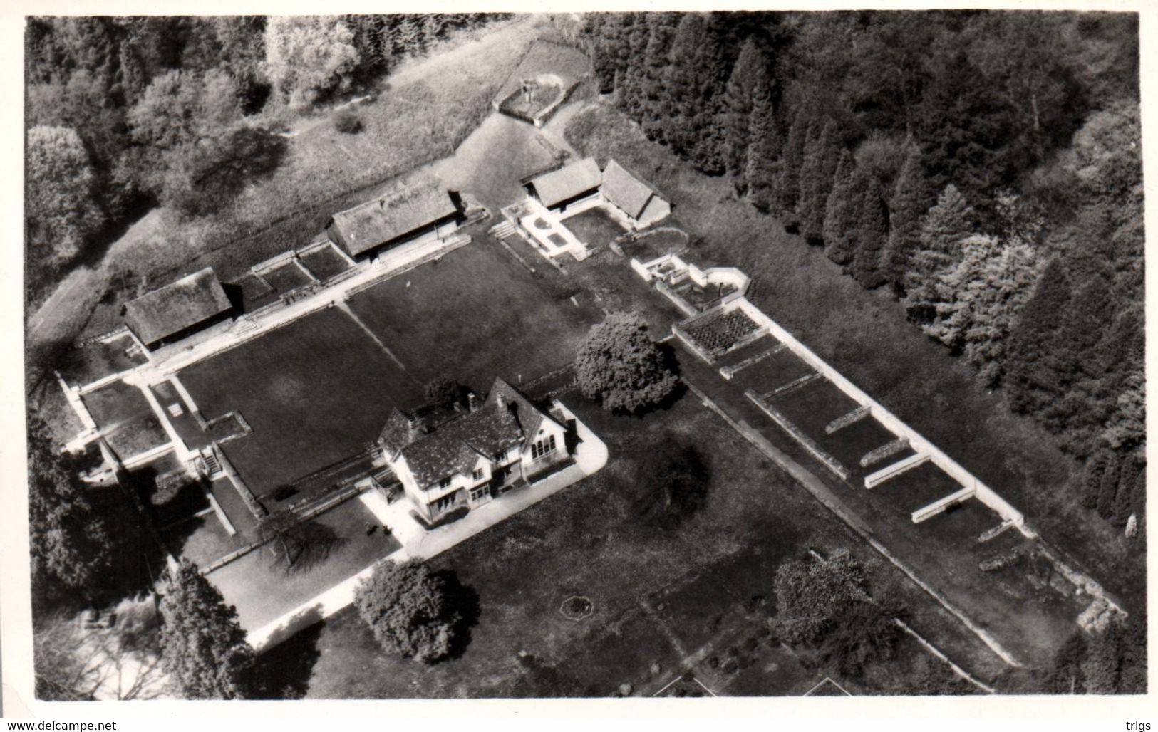 Chedworth - Roman Villa, Aerial View - Other & Unclassified