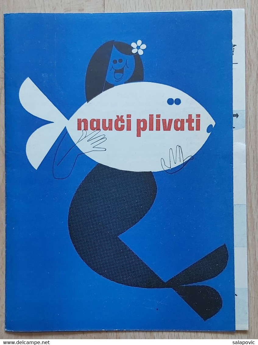 BROCHURE Swimming, Nauci Plivati 1960 Learn To Swim RIS Zagreb Yugoslavia (Croatia) - Natación