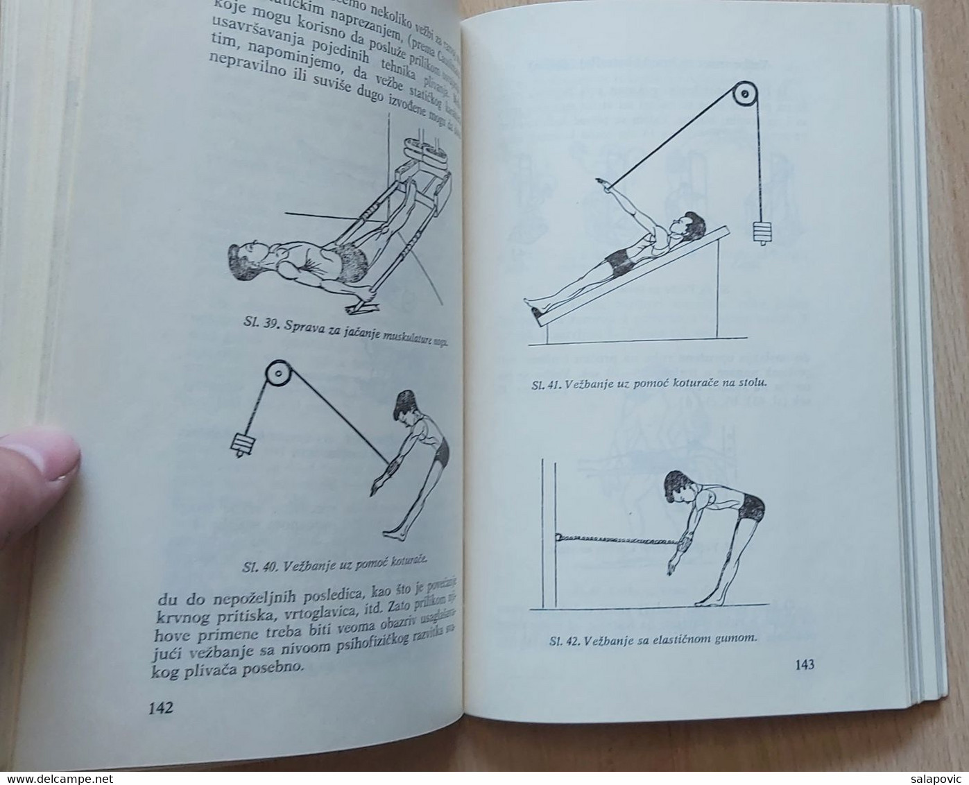 Vanda Stevanović  Plivanje Savremeni trening i tehnika Beograd Yugoslavia 1972 Swimming Modern training and technique