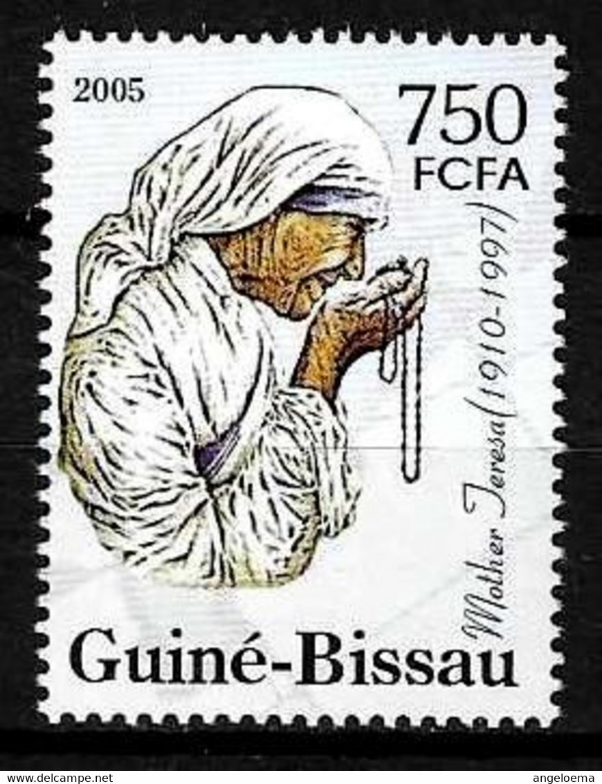 GUINEA-BISSAU - 2005 Premio Nobel Madre Teresa Nuovo** MNH - Mère Teresa