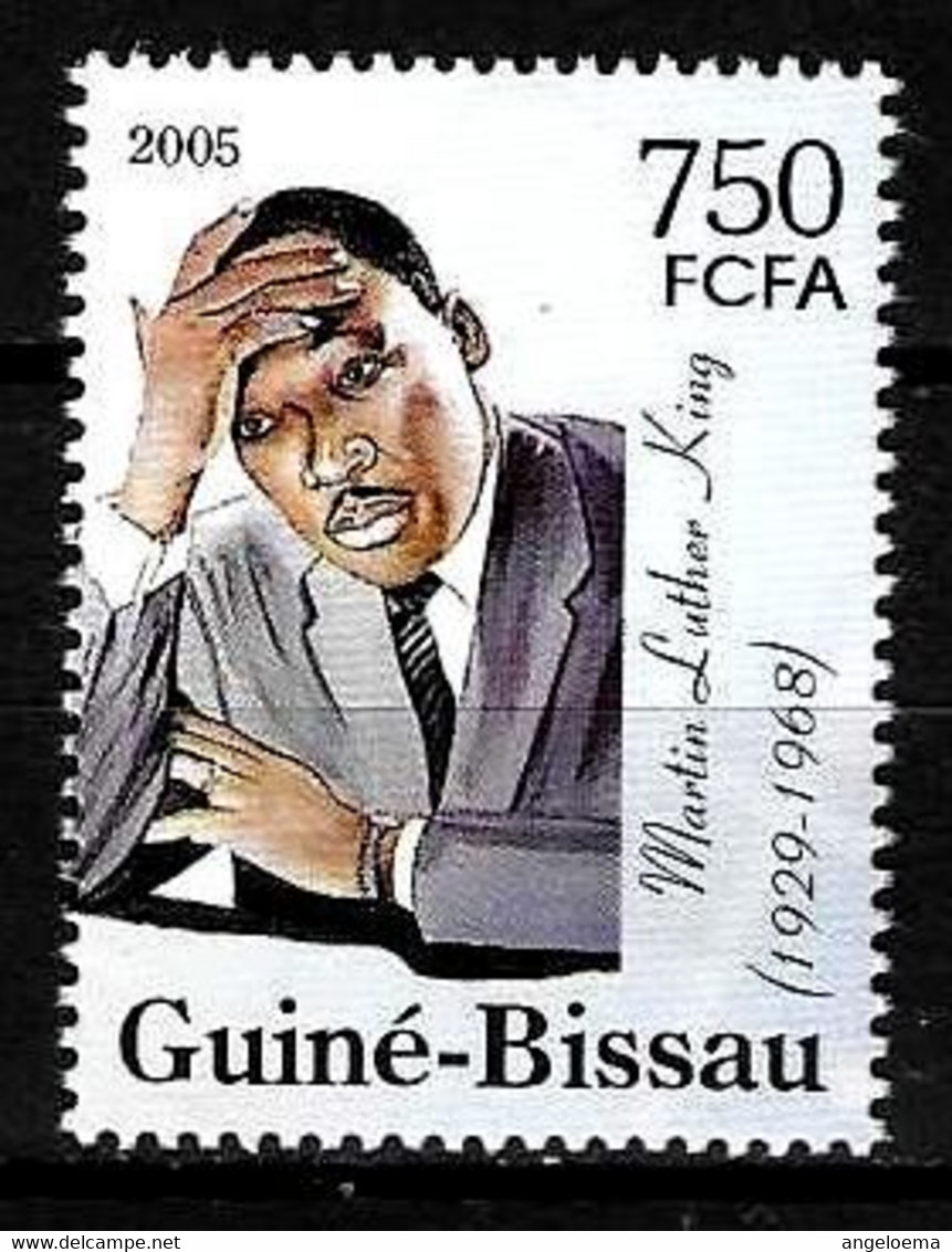 GUINEA-BISSAU - 2005 Premio Nobel MARTIN LUTHER KING Nuovo** MNH - Martin Luther King