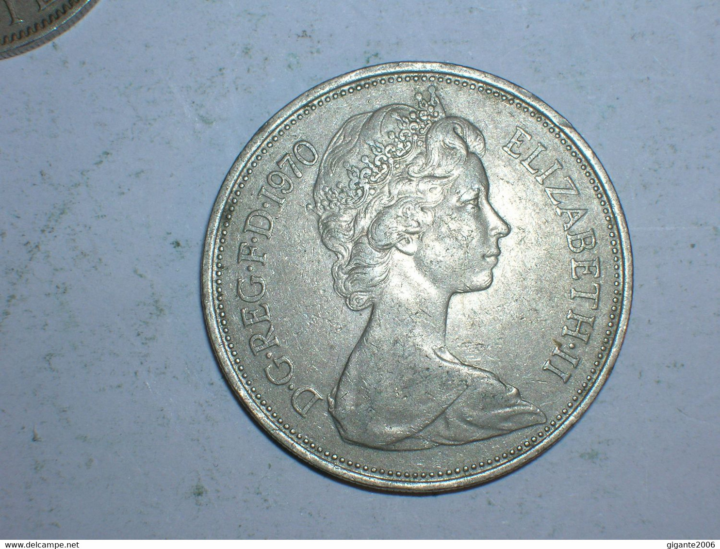 Gran Bretaña. 10 Peniques 1970 (11335) - 10 Pence & 10 New Pence