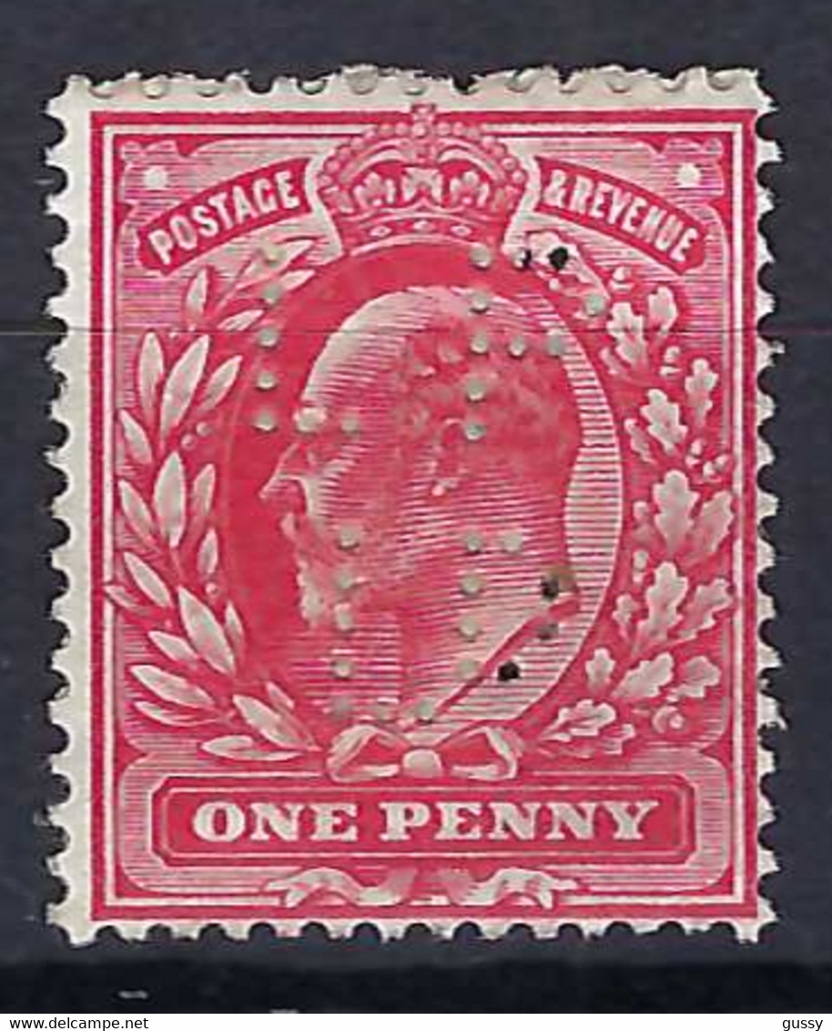 GRANDE BRETAGNE 1902-10: Le Y&T 107 Neuf(*) Perf. "L P Ld" - Unused Stamps