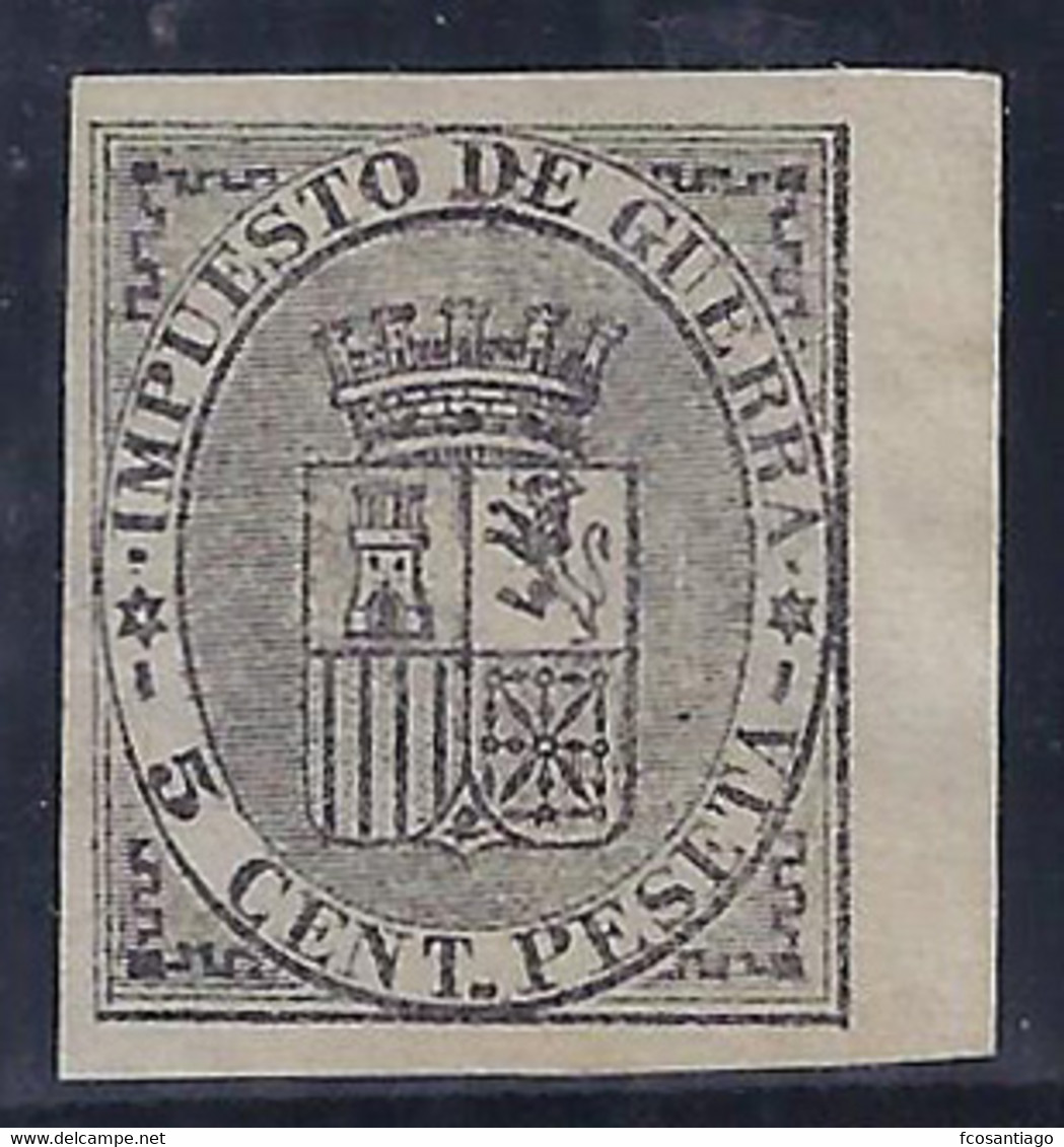ESPAÑA 1873 - Edifil #141s - MLH * - Sin Dentar - Ongebruikt