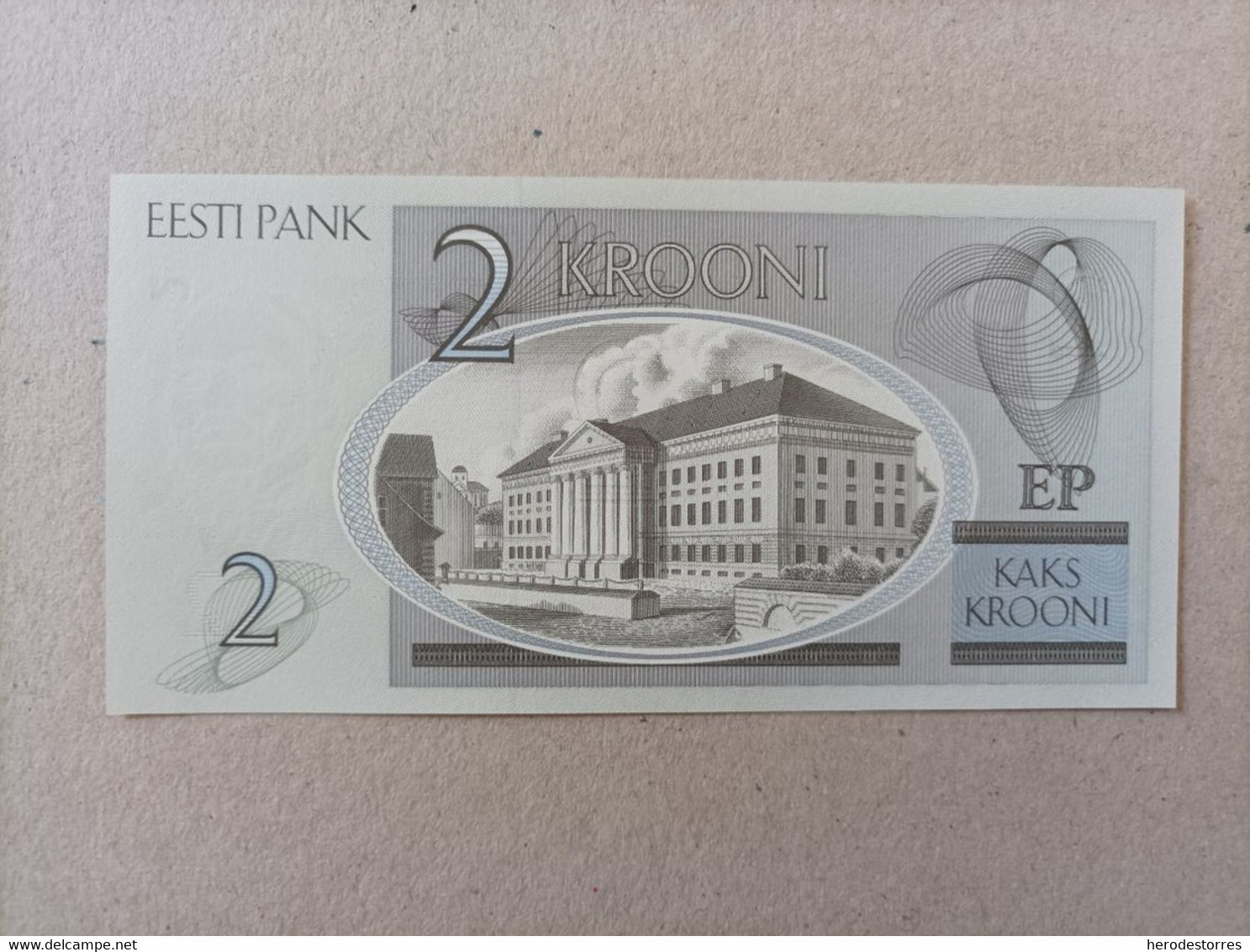 Billete De Estonia De 2 Krooni, Año 2007, UNCIRCULATED - Estonie