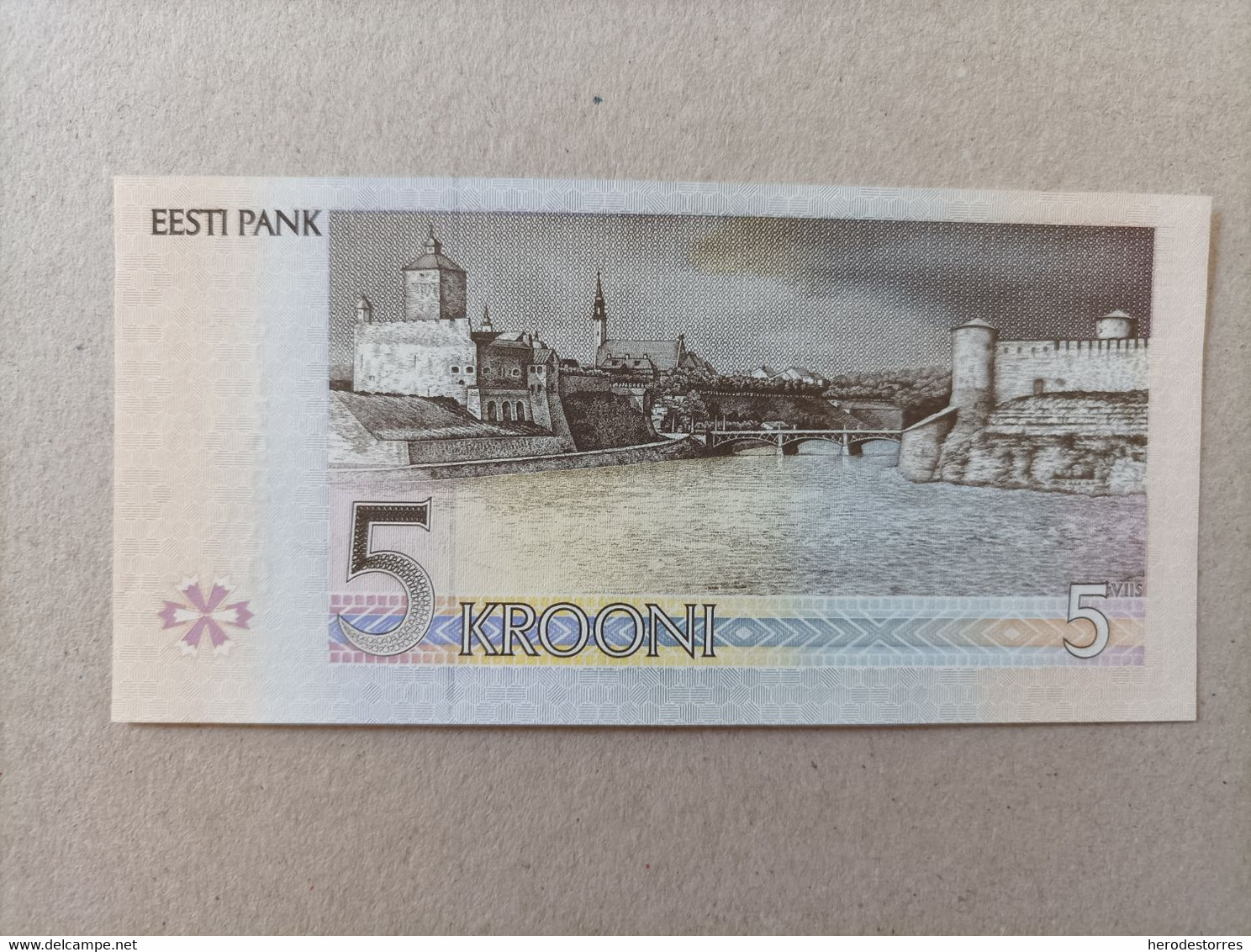 Billete De Estonia De 5 Krooni, Año 1994, UNCIRCULATED - Estland