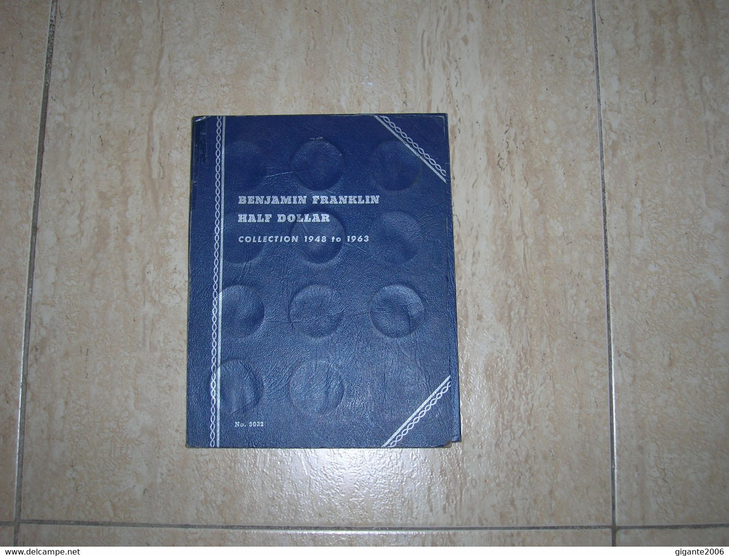 USA/ESTADOS UNIDOS. ALBUM CARTON MONEDAS 1/2 DOLAR FRANKLIN 1948-1963 (11347) - Other & Unclassified