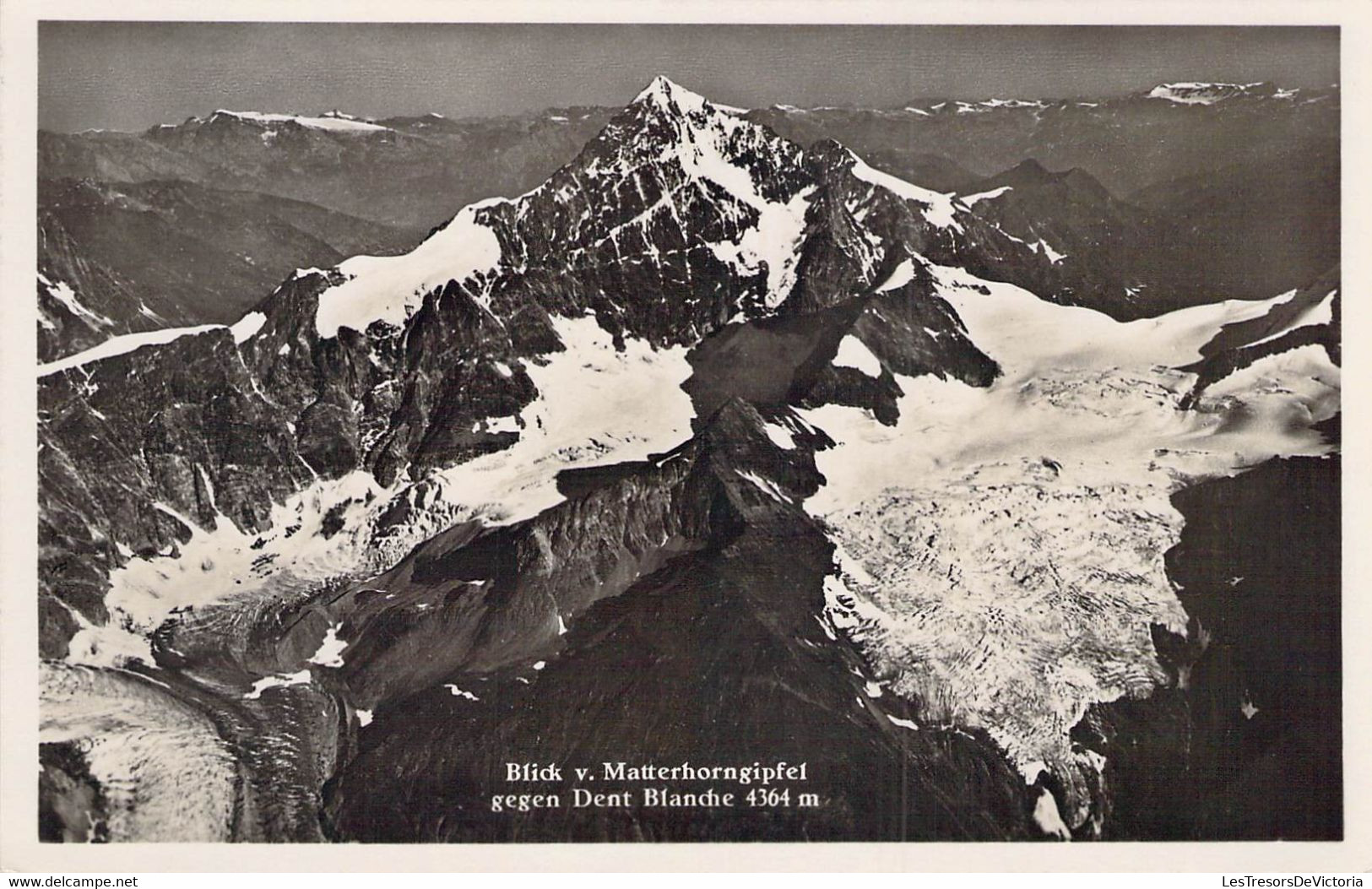 CPA - ALLEMAGNE - BLICK V. MATTERHORNGIPFEL 4364 M - J GABERELL Photograph Austalt Thalwill - A Identifier