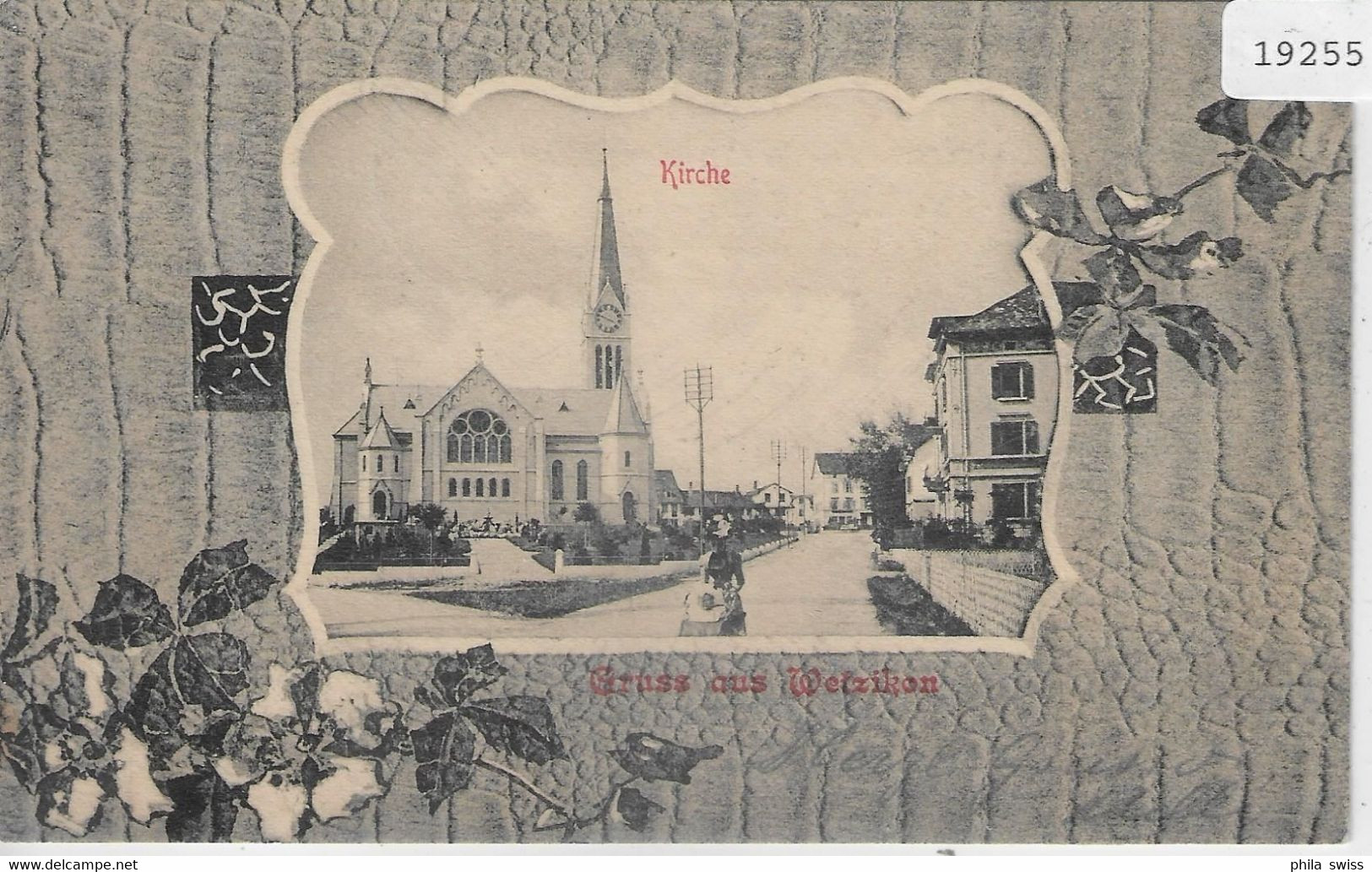 Gruss Aus Wetzikon - Kirche - 1902 - Wetzikon