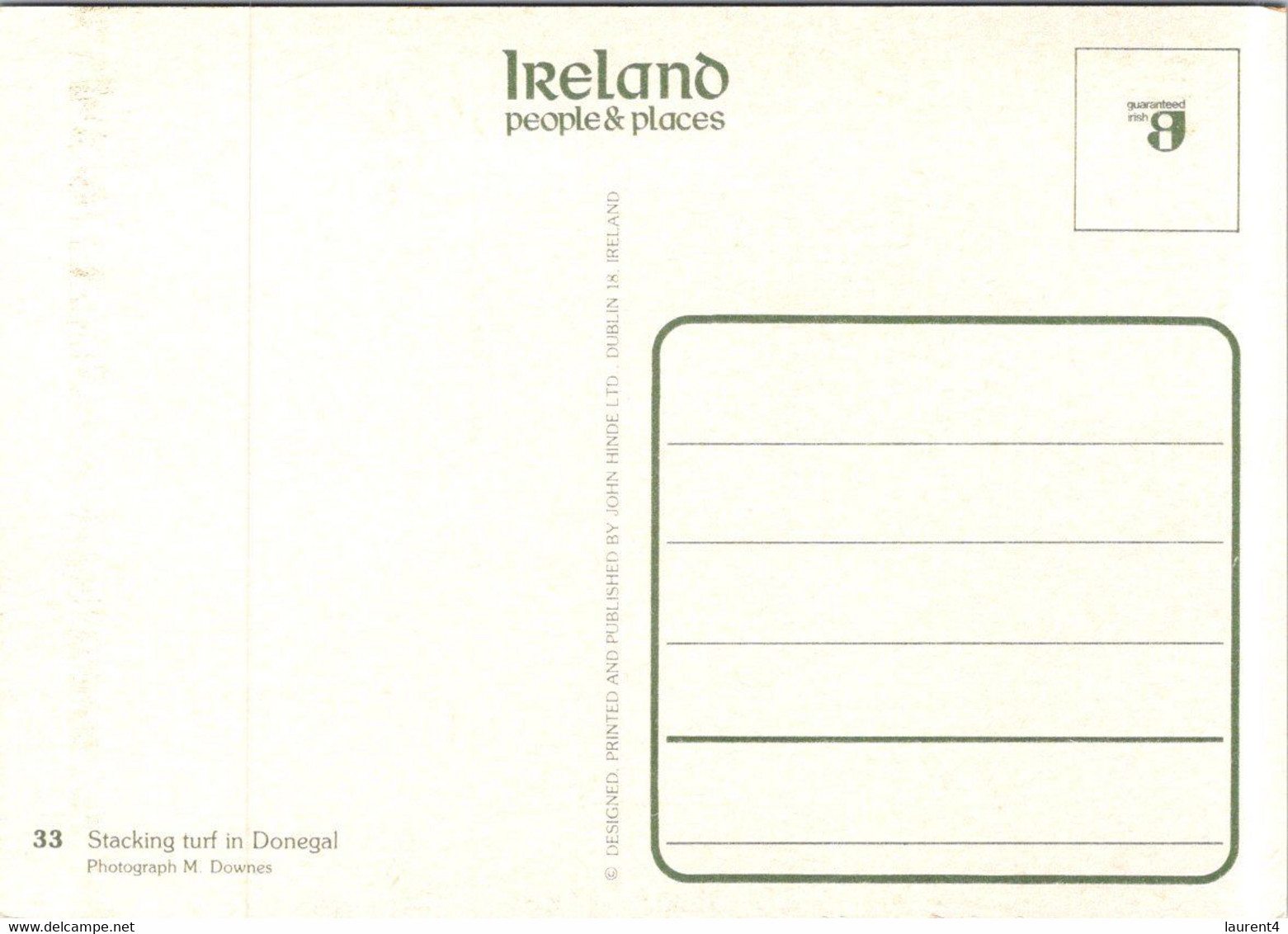 (2 G 40) Ireland - Donegal - Donegal