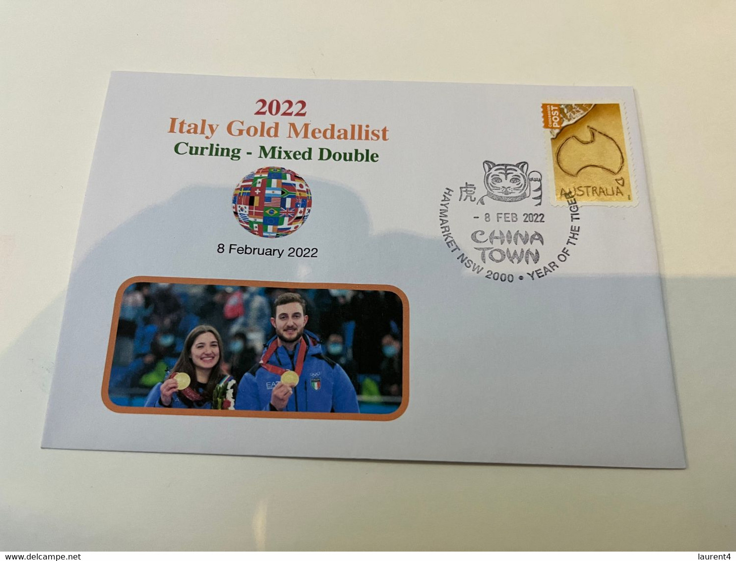 (2 G 43) China Beijing Winter Olympic Games 2022 - Italy Gold  - Curling Mixed Double - Invierno 2022 : Pekín