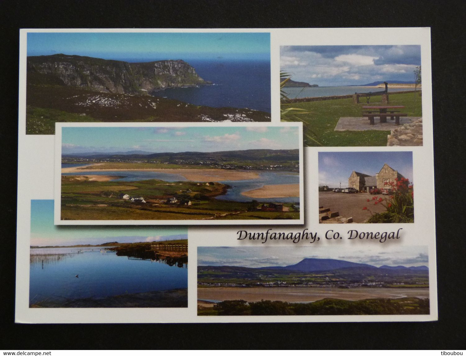 LETTRE IRLANDE IRELAND EIRE AVEC YT 1703 NOMBRIL DE VENUS FLORE FLEUR FLOWER BLUME - DUNFANAGHY Co DONEGAL - Storia Postale